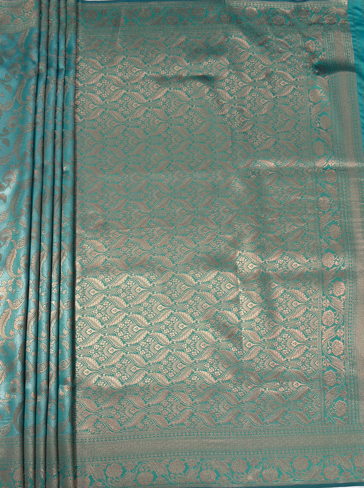 MIMOSA Ananda Saree Saree — pallu and zari work detail