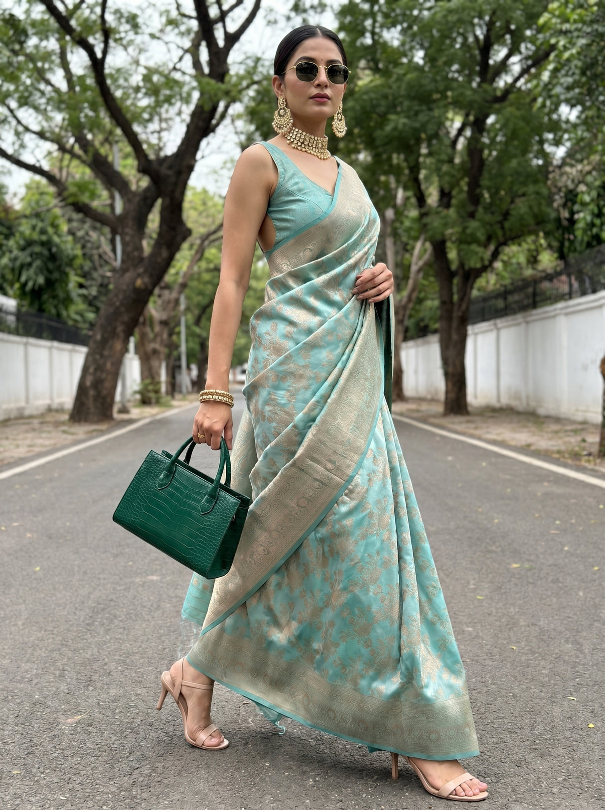 MIMOSA Saree Saree β pose 7 styling detail
