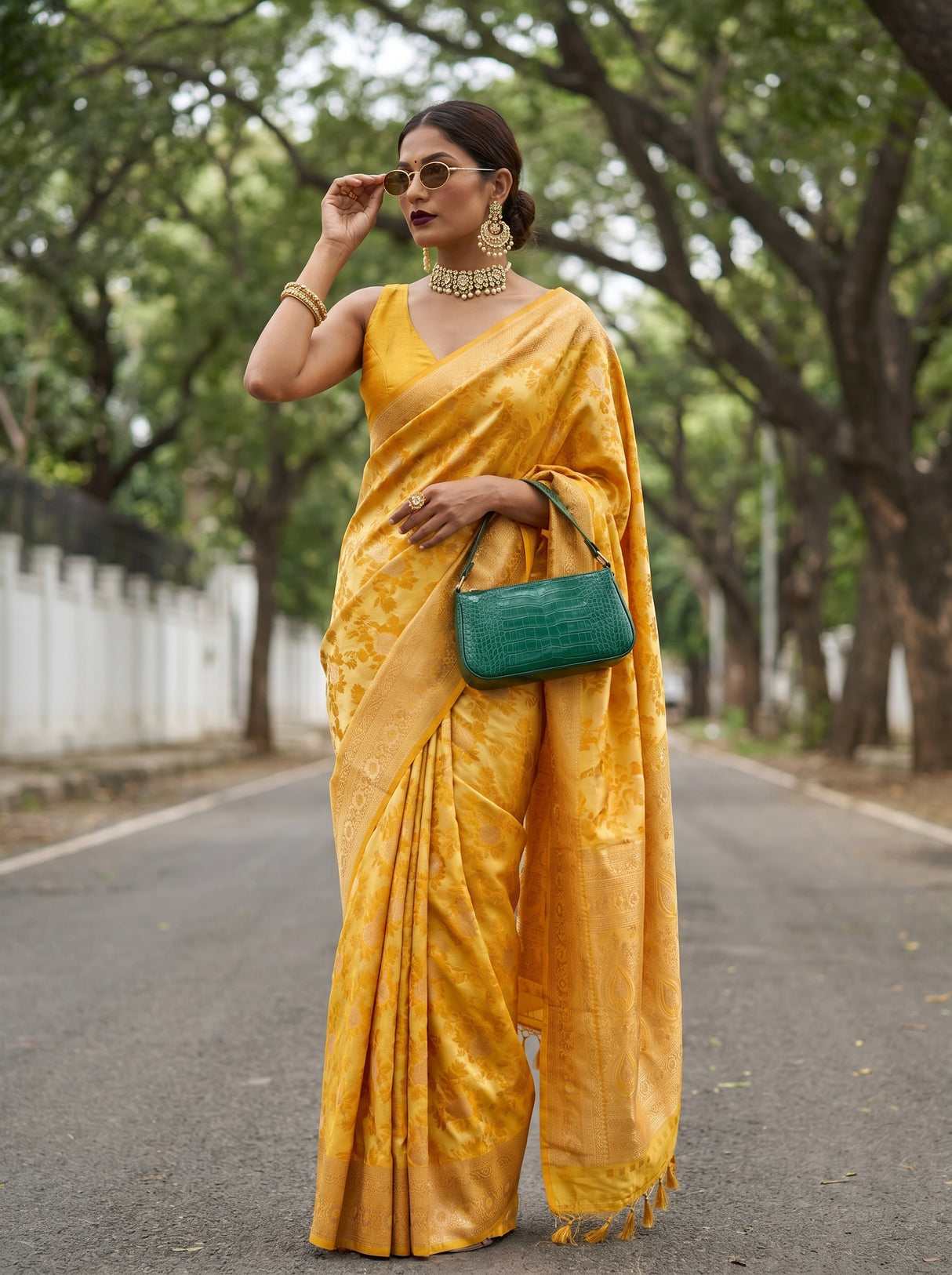 MIMOSA Saree Saree β pose 4 styling detail
