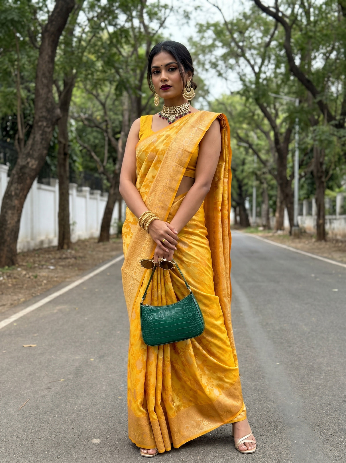 MIMOSA Saree Saree β pose 5 styling detail