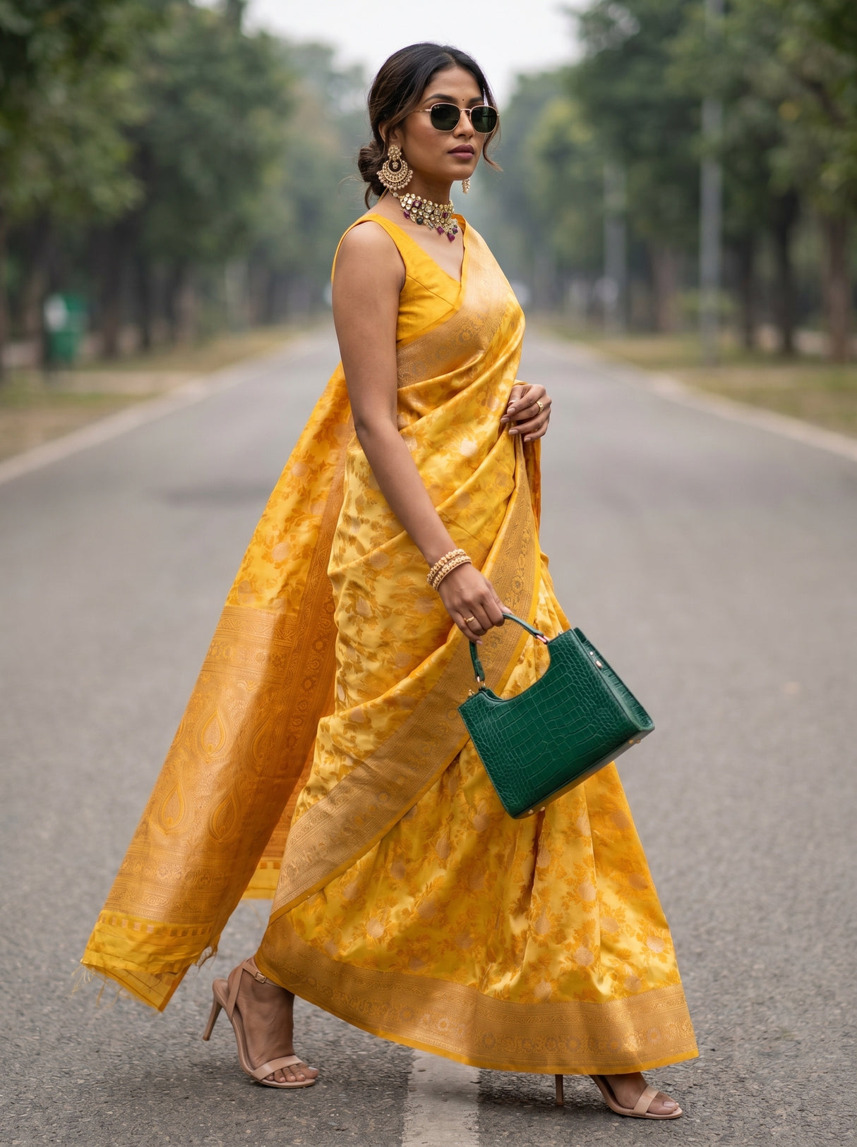MIMOSA Saree Saree β pose 7 styling detail