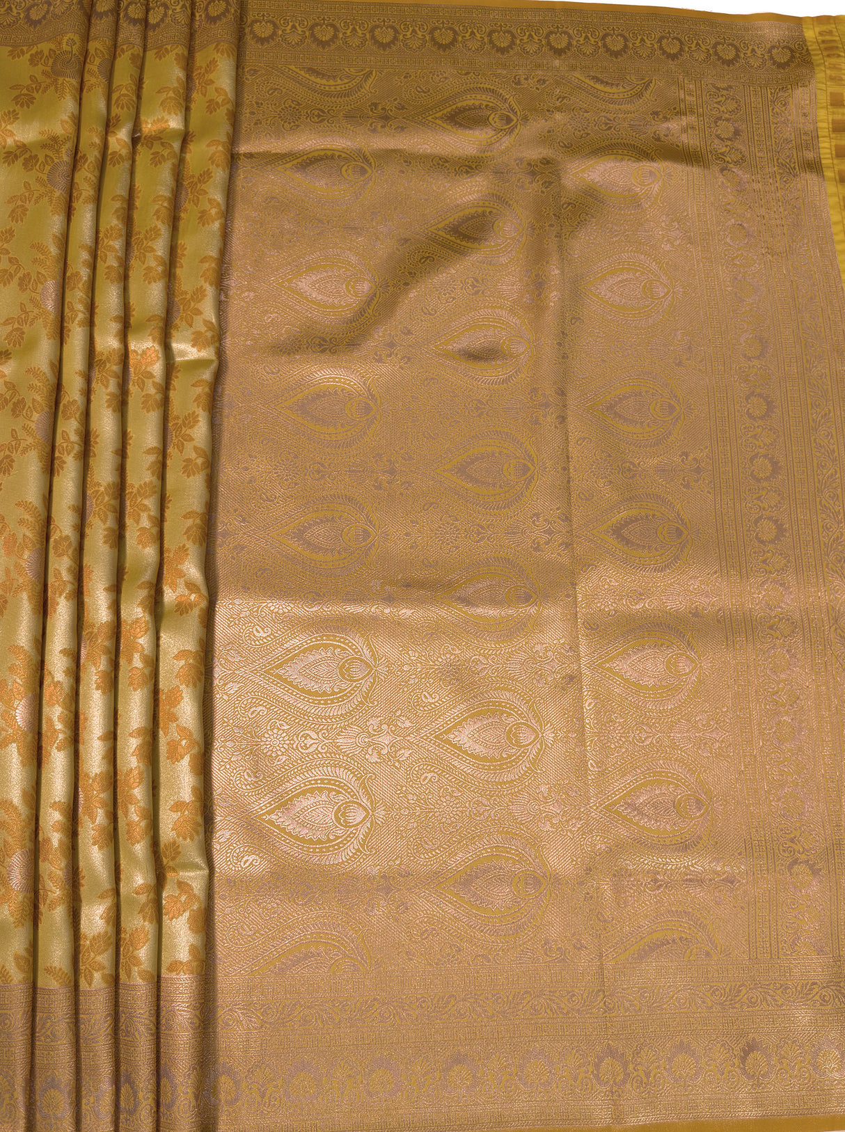 MIMOSA Saree Saree β pallu and zari work detail