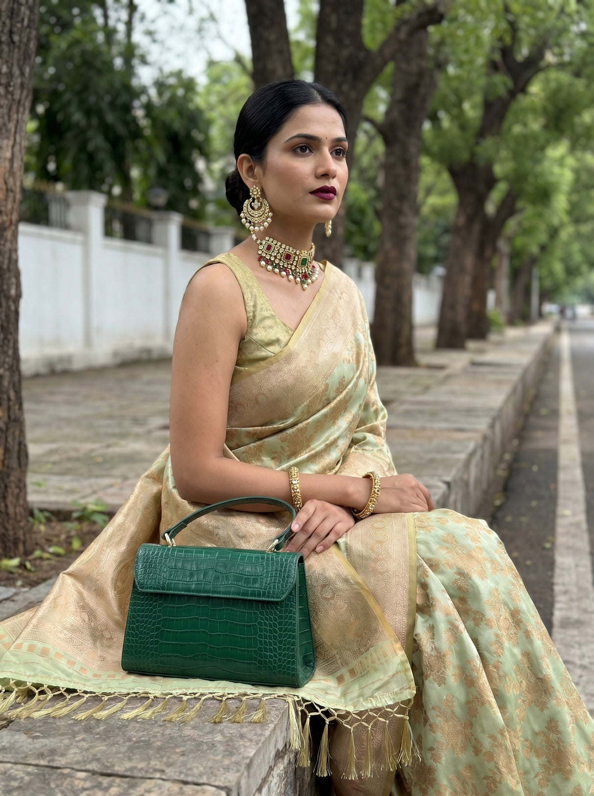 MIMOSA Saree Saree β pose 9 styling detail