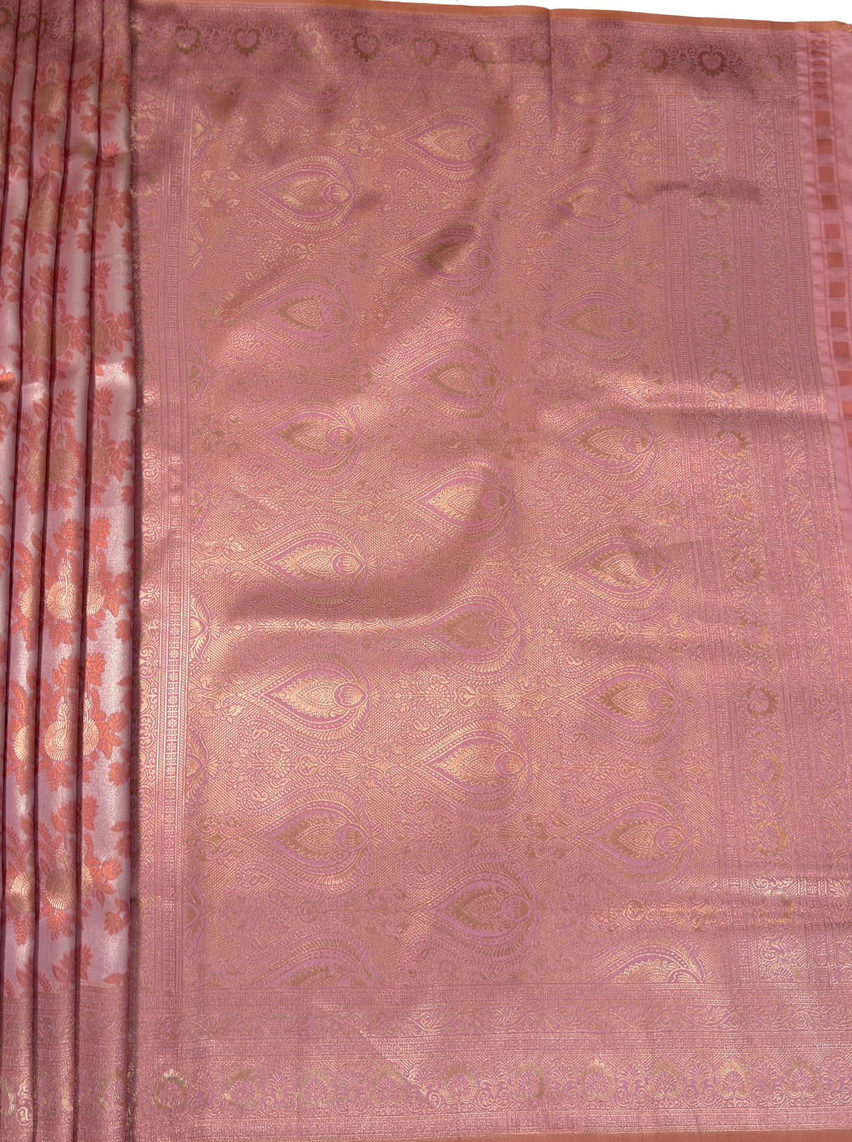 MIMOSA Saree Saree β pallu and zari work detail