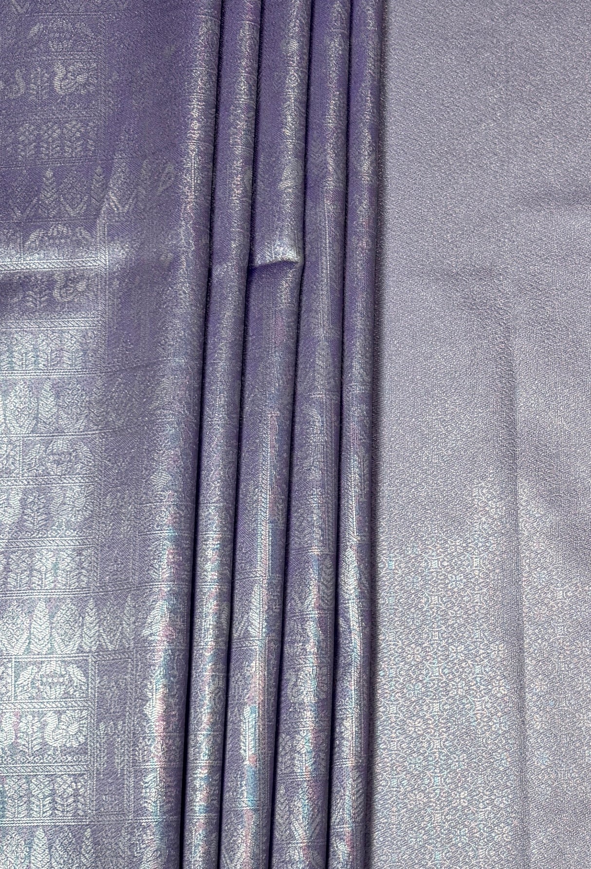 MIMOSA Violet Kanjivaram Art Silk Saree β fleets shot full lifestyle