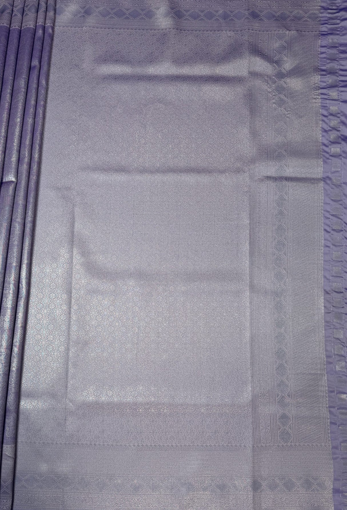 MIMOSA Violet Kanjivaram Art Silk Saree β pallu and zari work detail