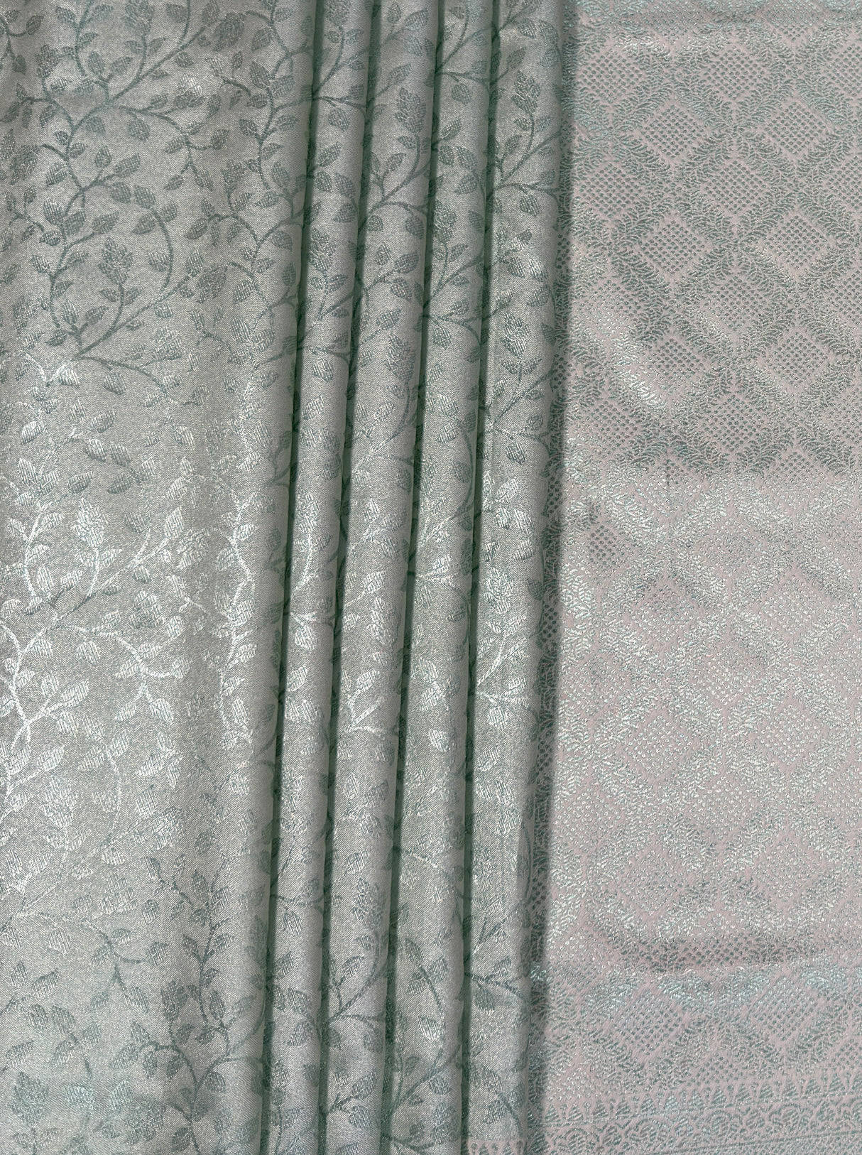 MIMOSA Pista Kanjivaram Art Silk Saree β fleets shot full lifestyle