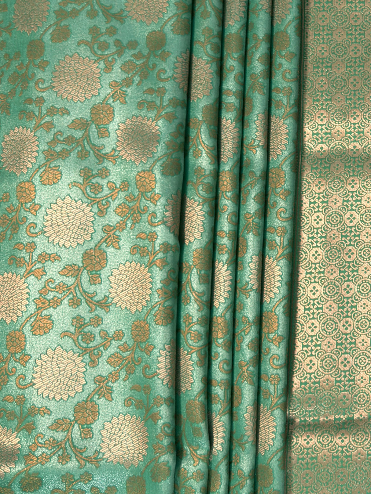 MIMOSA Rama Kanjivaram Art Silk Saree β fleets shot full lifestyle