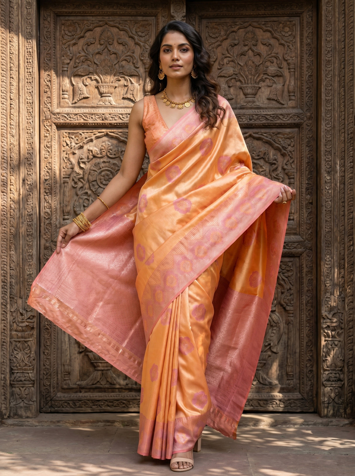 MIMOSA Saree Saree β pose 9 styling detail