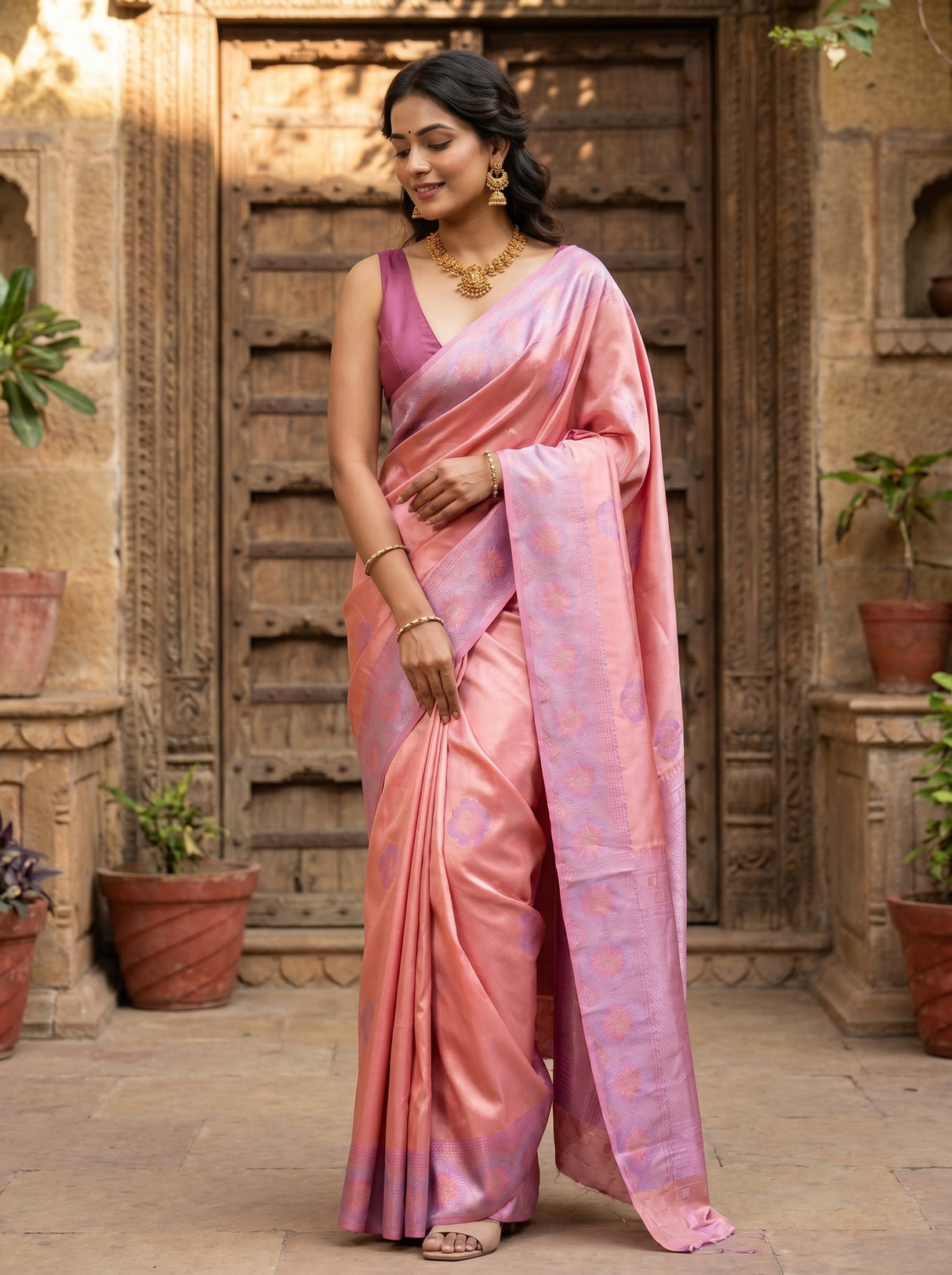 MIMOSA Saree Saree β pose 6 styling detail