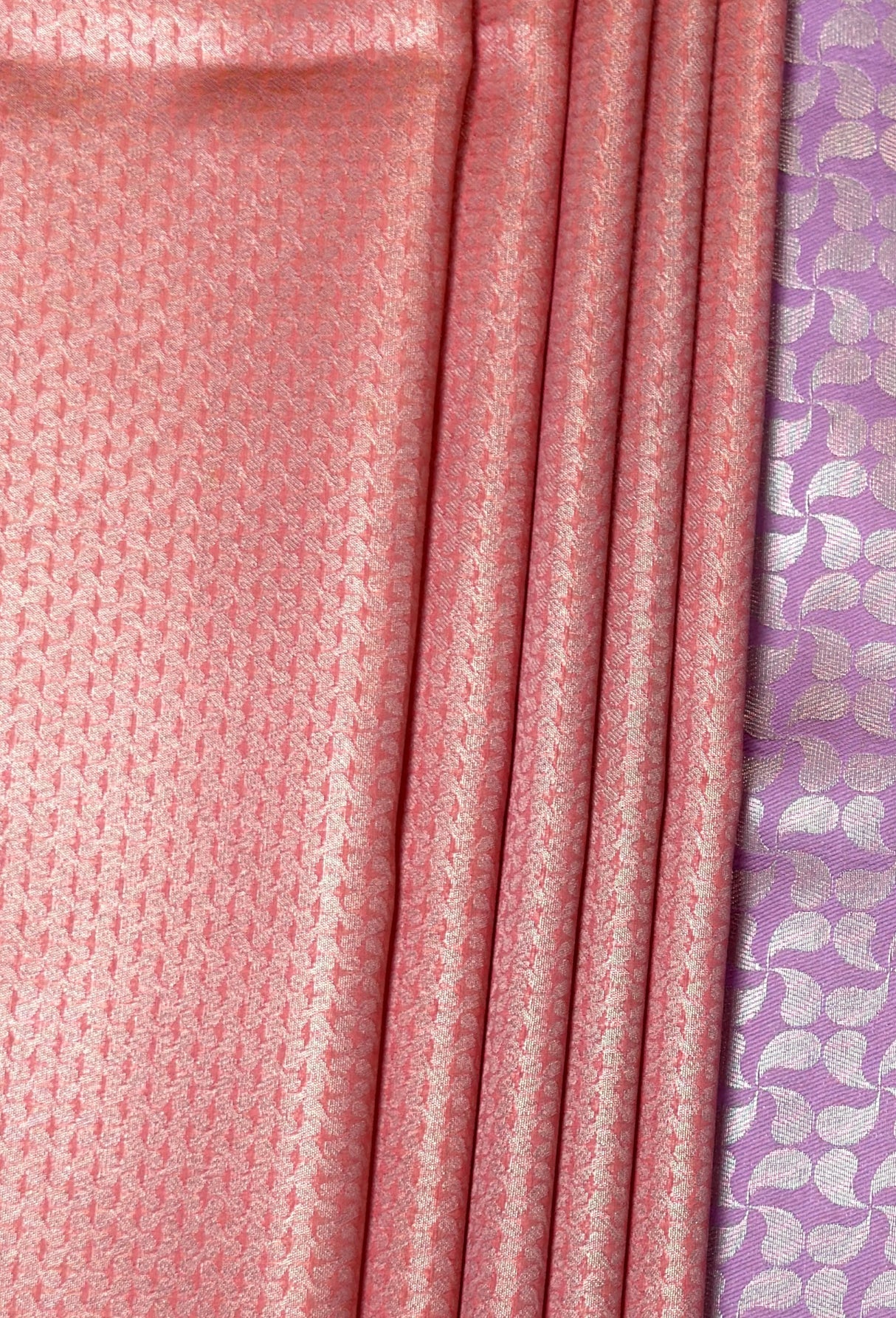 MIMOSA Pink Kanjivaram Art Silk Saree β fleets shot full lifestyle