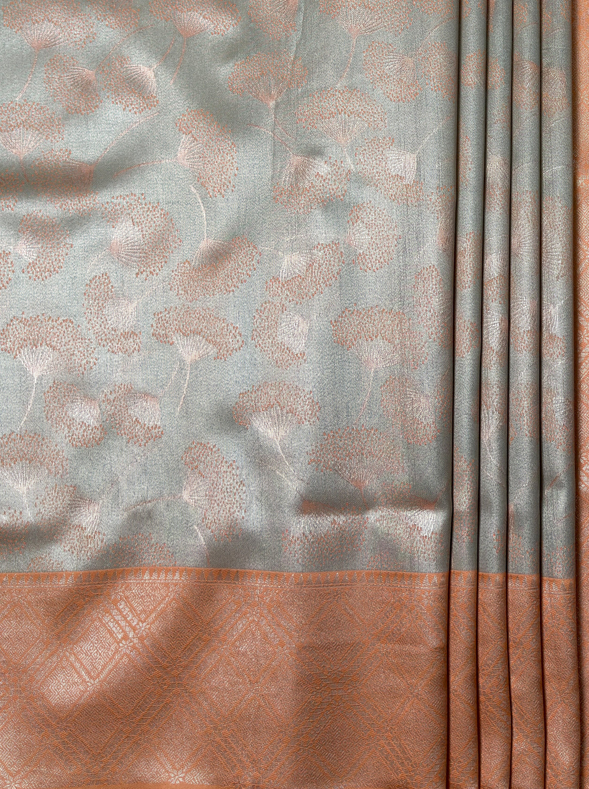 MIMOSA Chikoo Kanjivaram Art Silk Saree β fleets shot full lifestyle