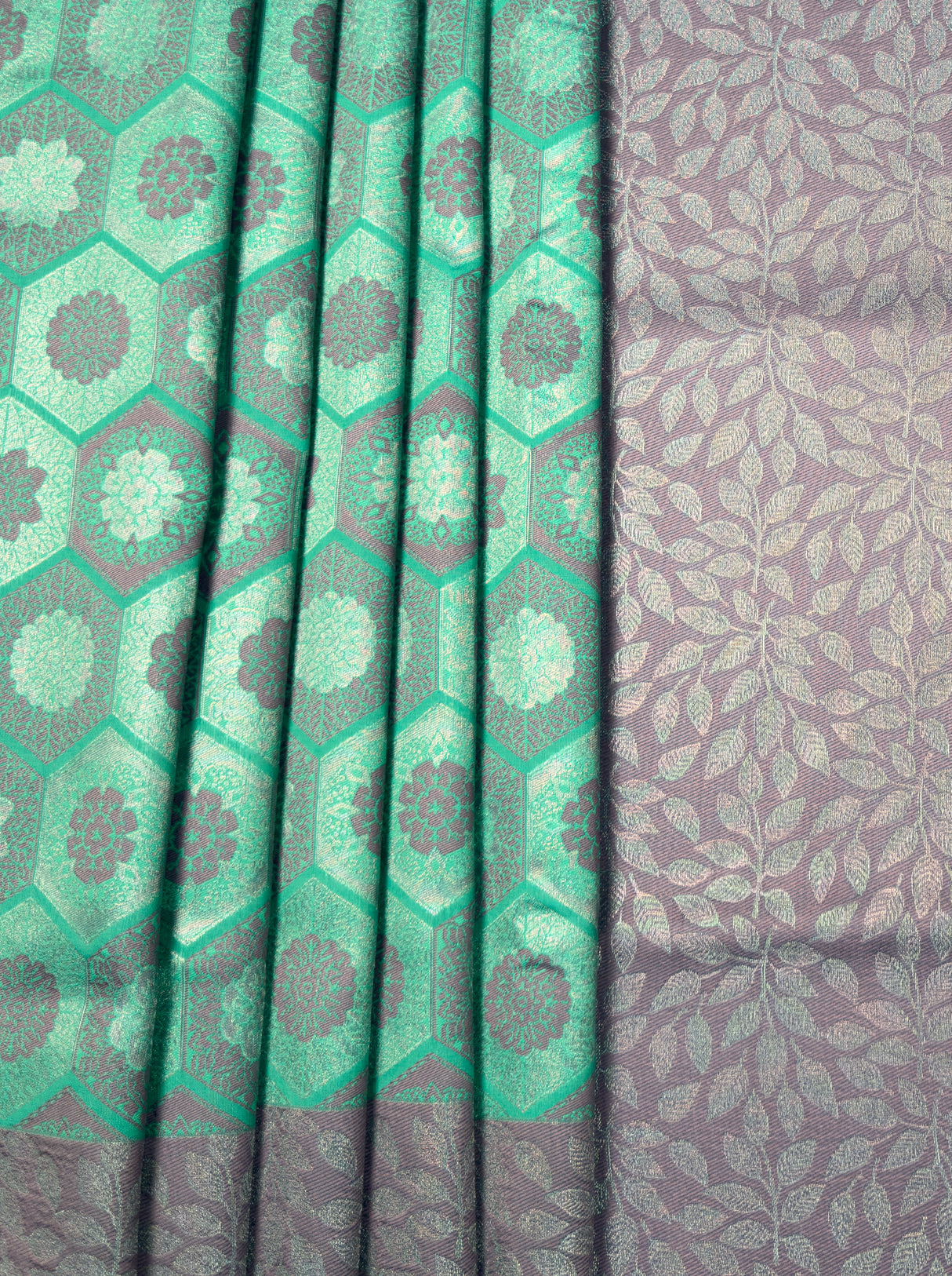 MIMOSA Rama Kanjivaram Art Silk Saree β fleets shot full lifestyle