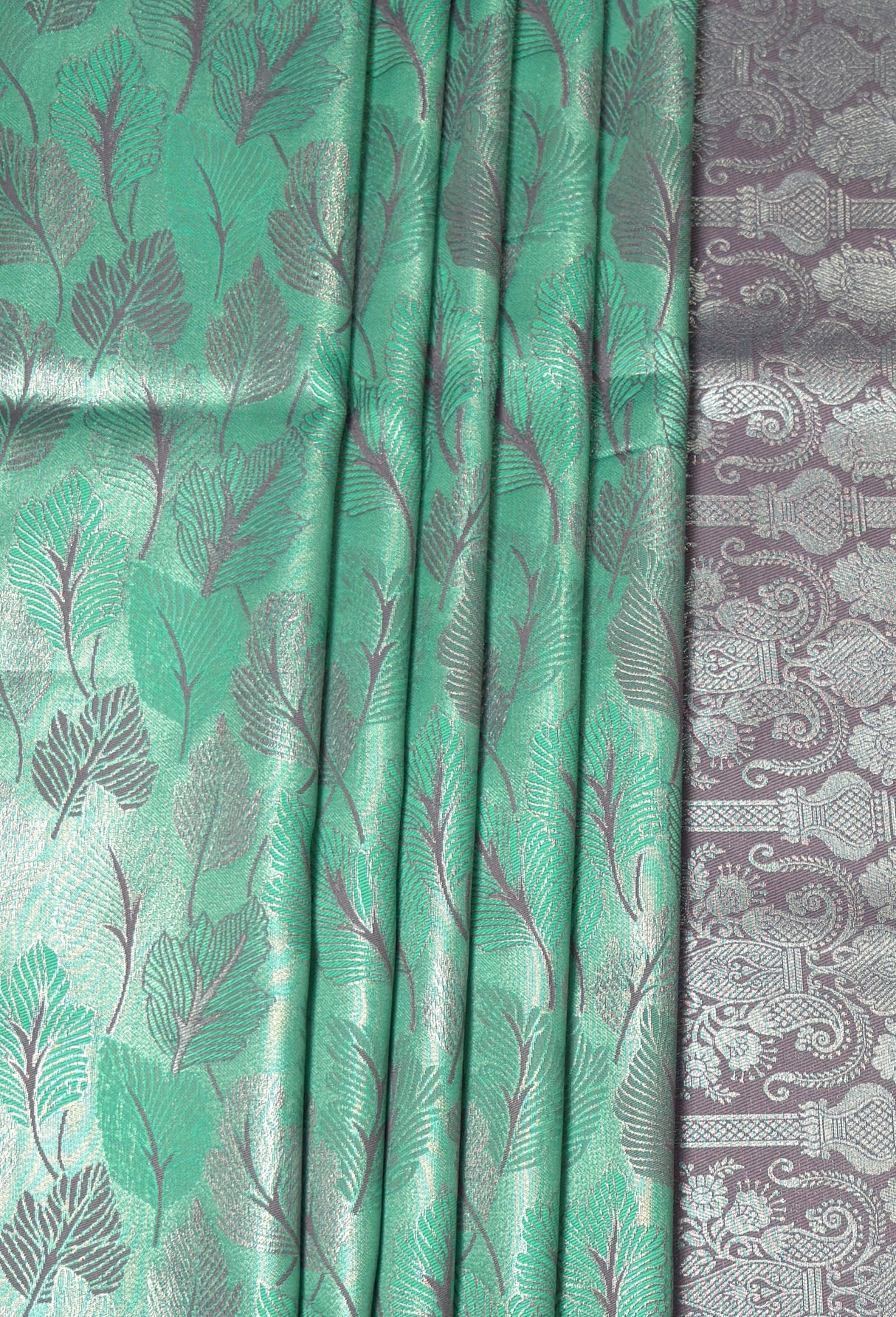 MIMOSA Rama Kanjivaram Art Silk Saree β fleets shot full lifestyle