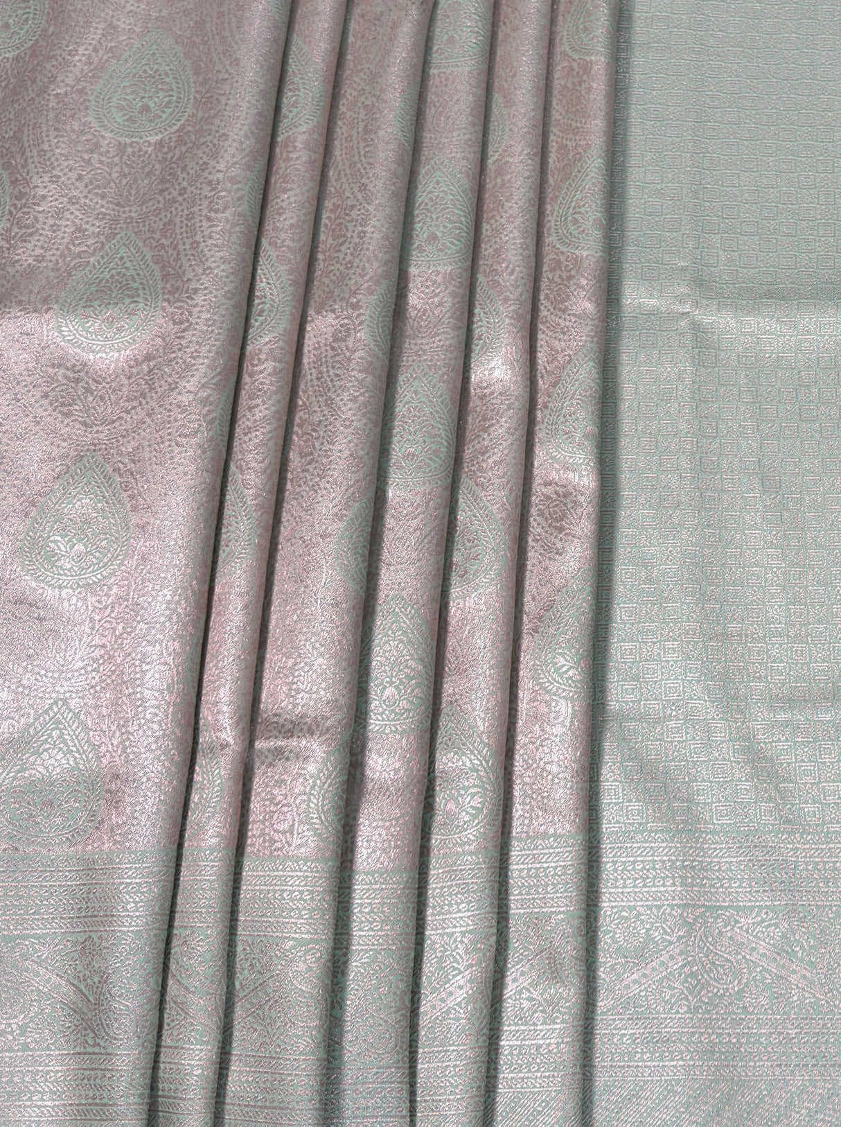 MIMOSA Pink Kanjivaram Art Silk Saree β fleets shot full lifestyle