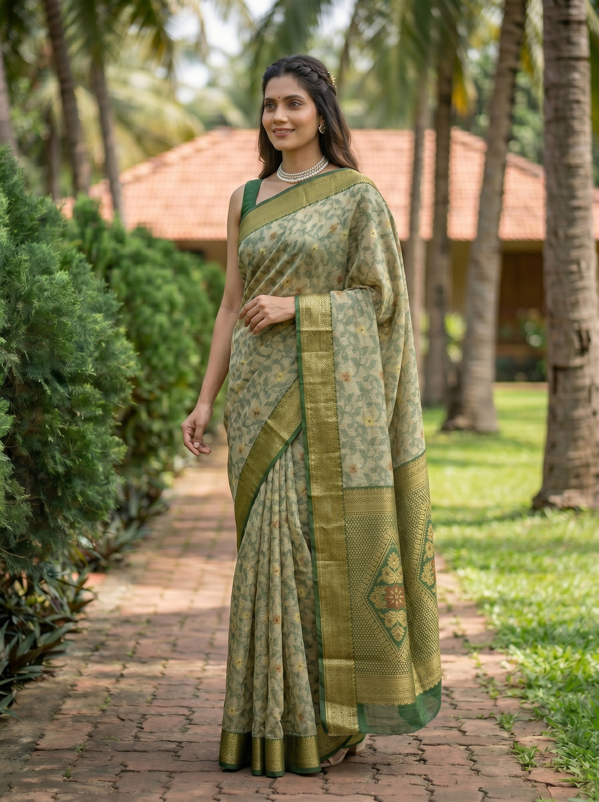 MIMOSA Saree Saree — pose 7 styling detail