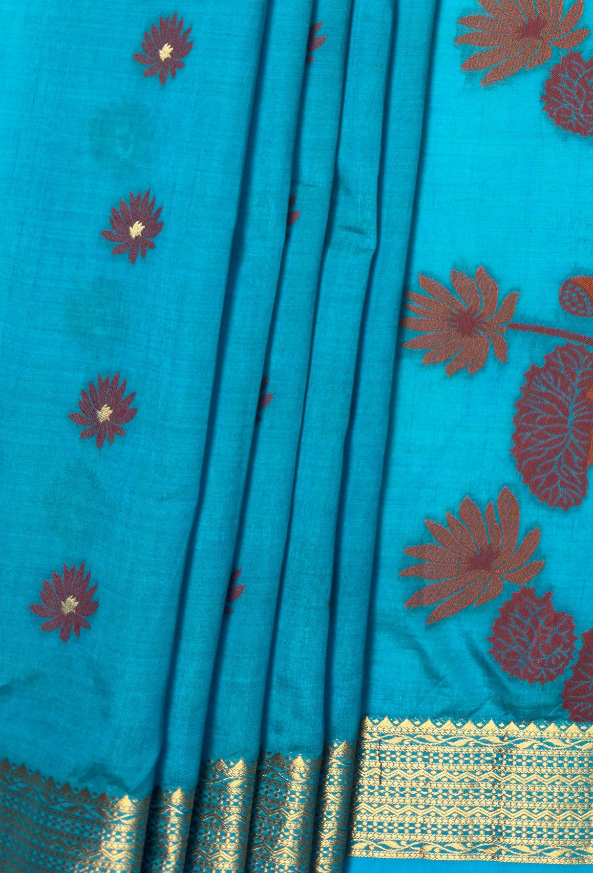 MIMOSA Ananda Banarasi Art Silk Saree β fleets shot full lifestyle