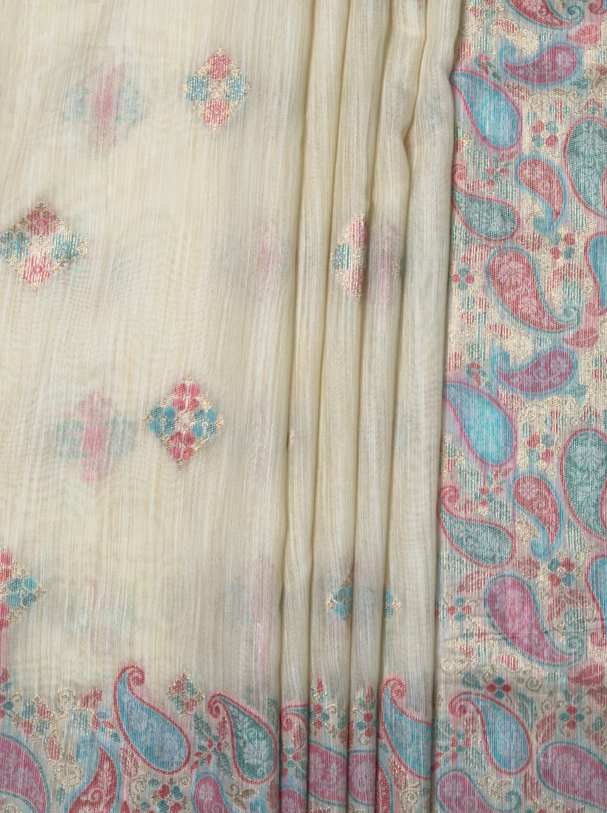 MIMOSA Mustard Banarasi Linen Saree β fleets shot full lifestyle