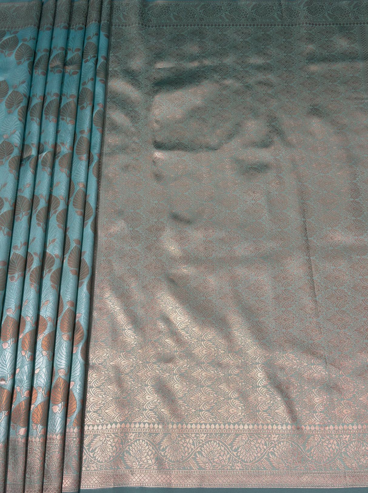MIMOSA Ananda Kanjivaram Art Silk Saree β pallu and zari work detail