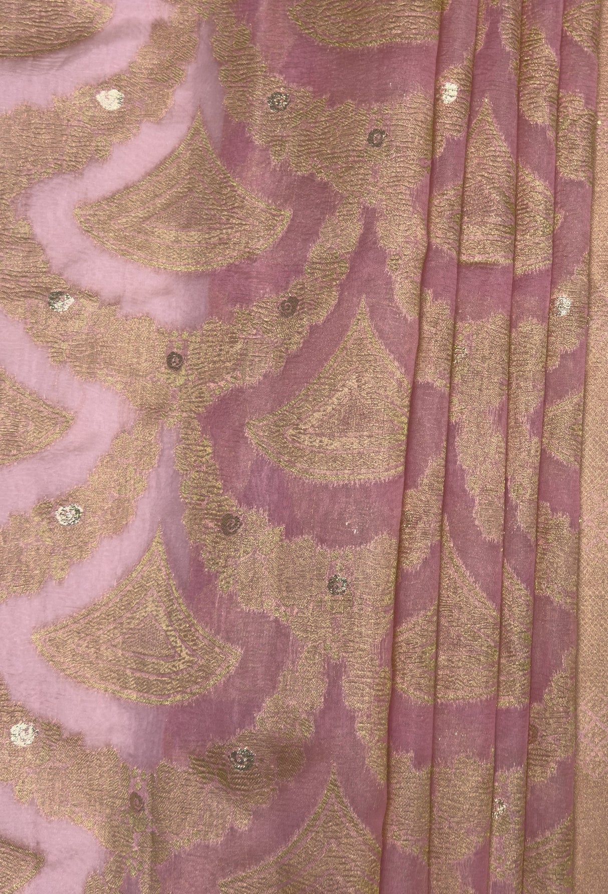 MIMOSA Pink Banarasi Art Silk Saree β fleets shot full lifestyle