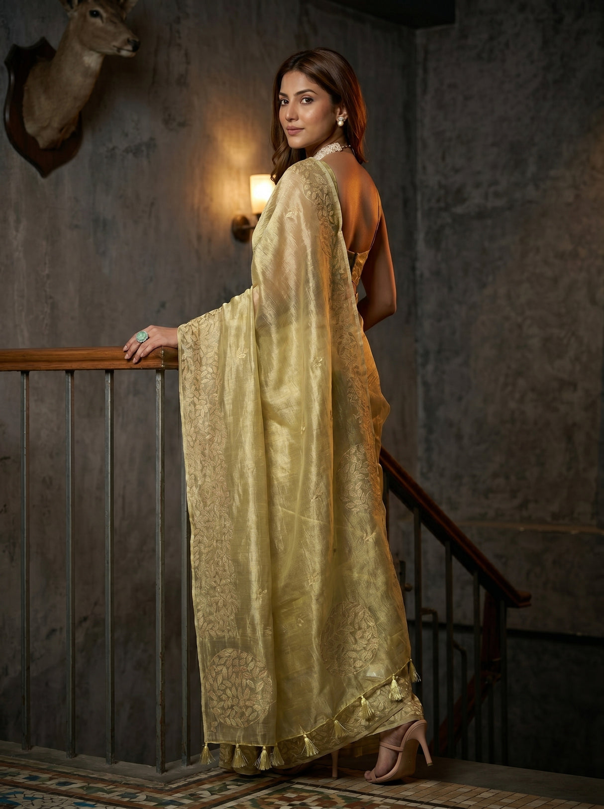 MIMOSA Saree Saree — pose 7 styling detail
