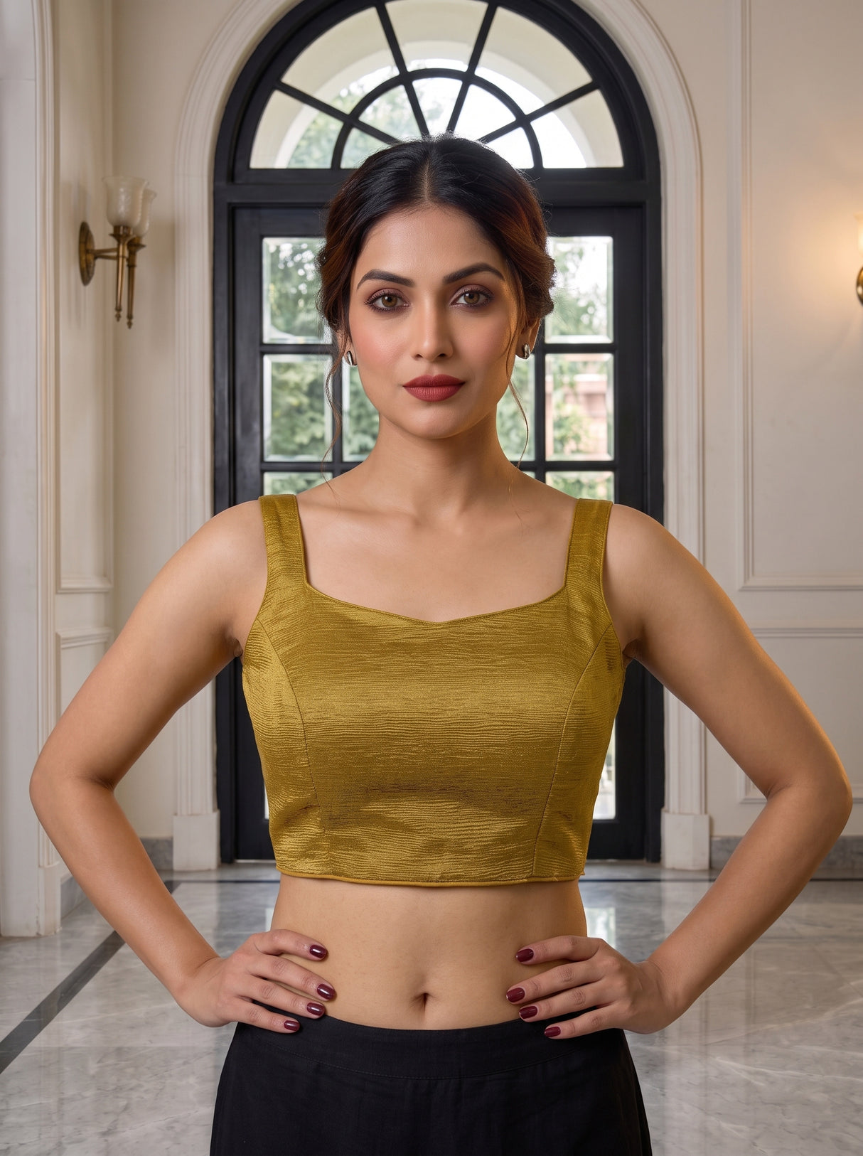 MIMOSA Saree Saree — blouse close-up