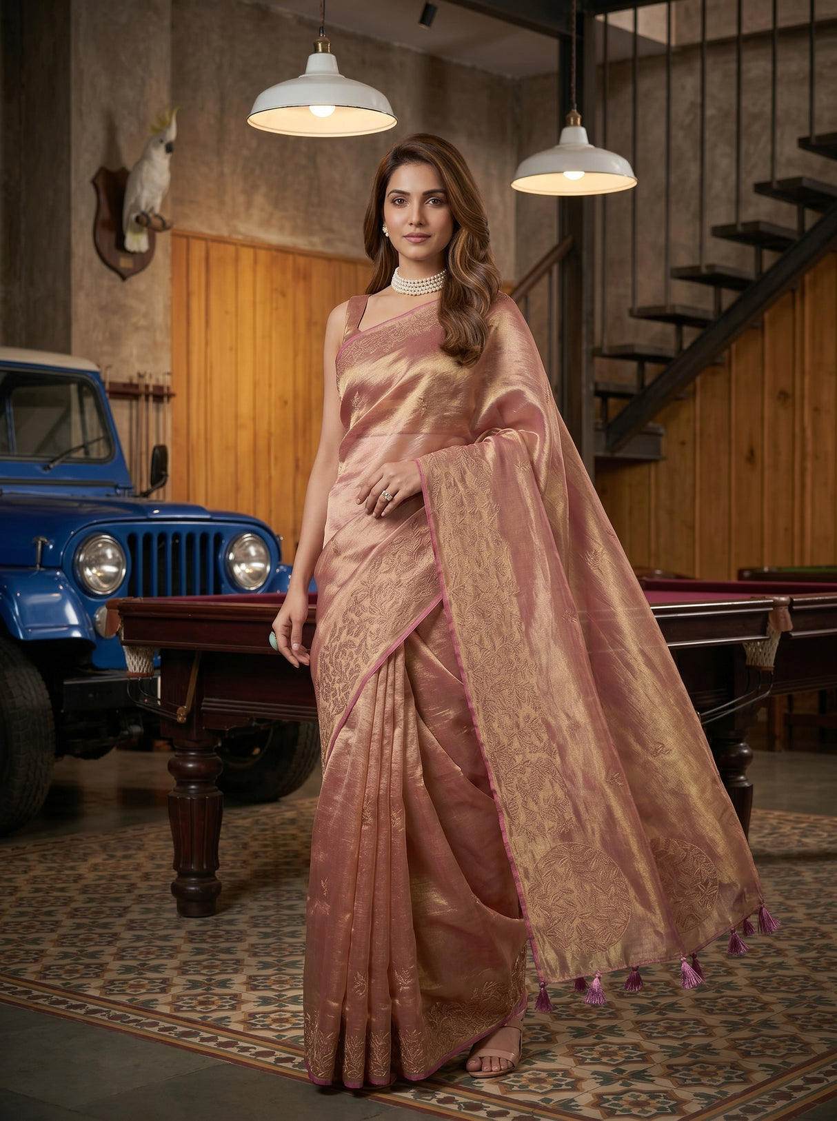 MIMOSA Saree Saree — pose 9 styling detail