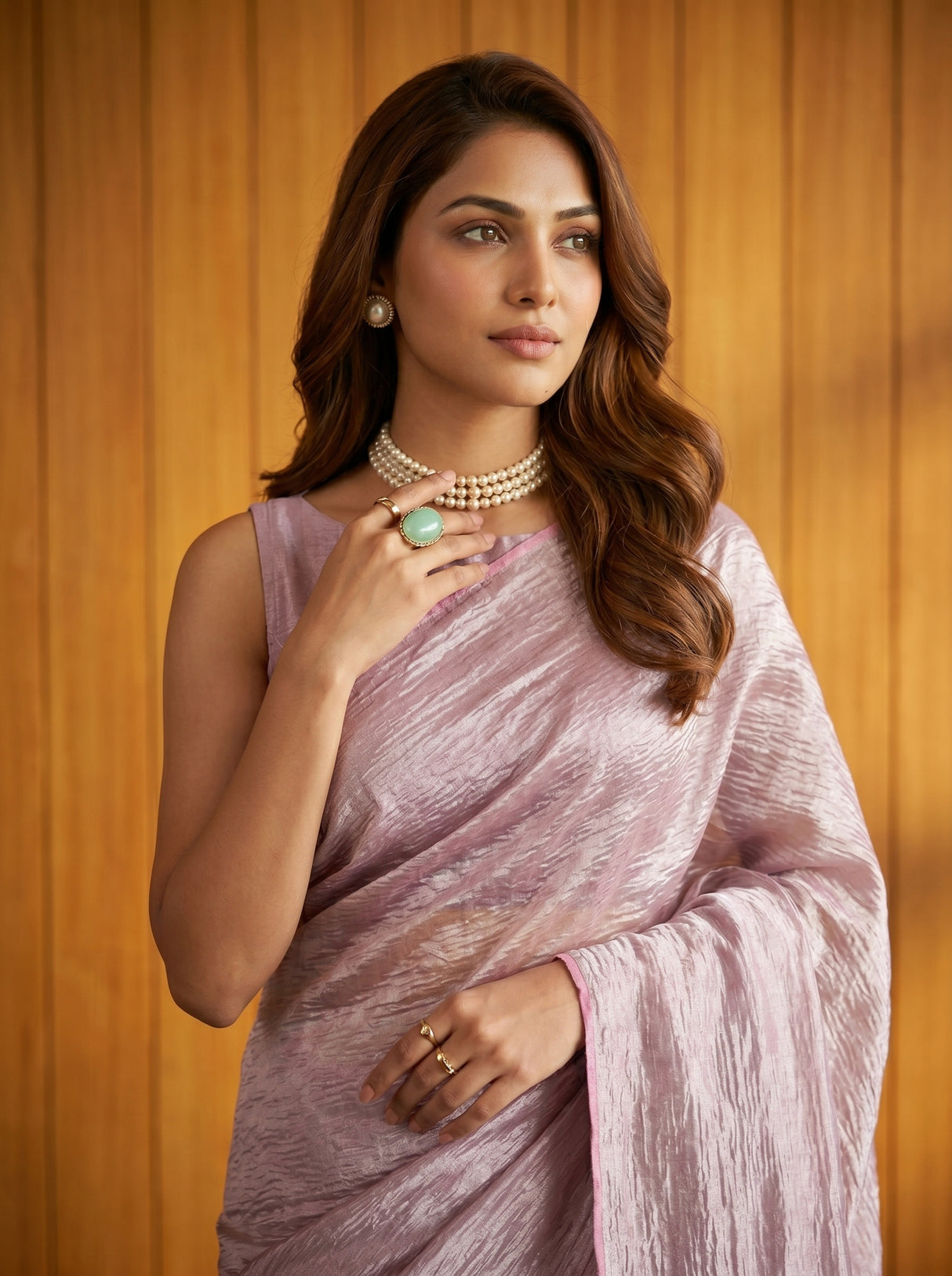 MIMOSA Saree Saree — pose 10 styling detail