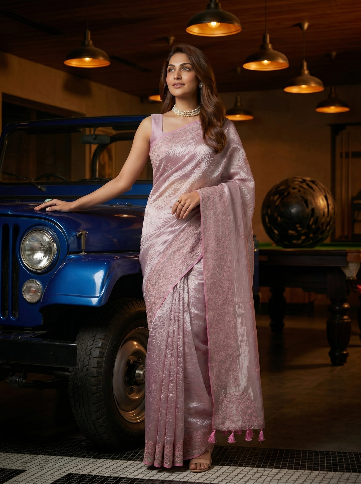 MIMOSA Saree Saree — pose 5 styling detail