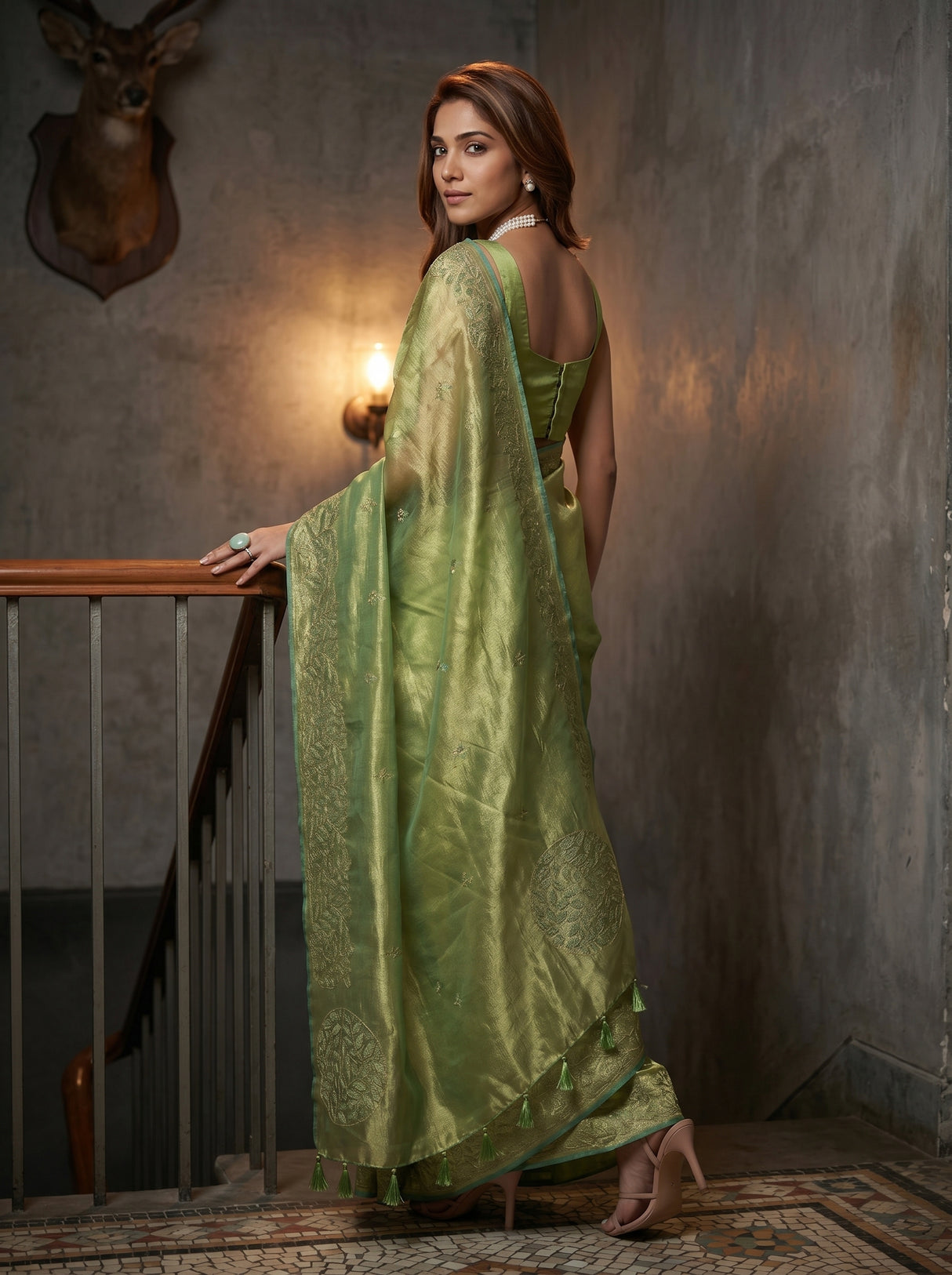 MIMOSA Saree Saree — pose 7 styling detail