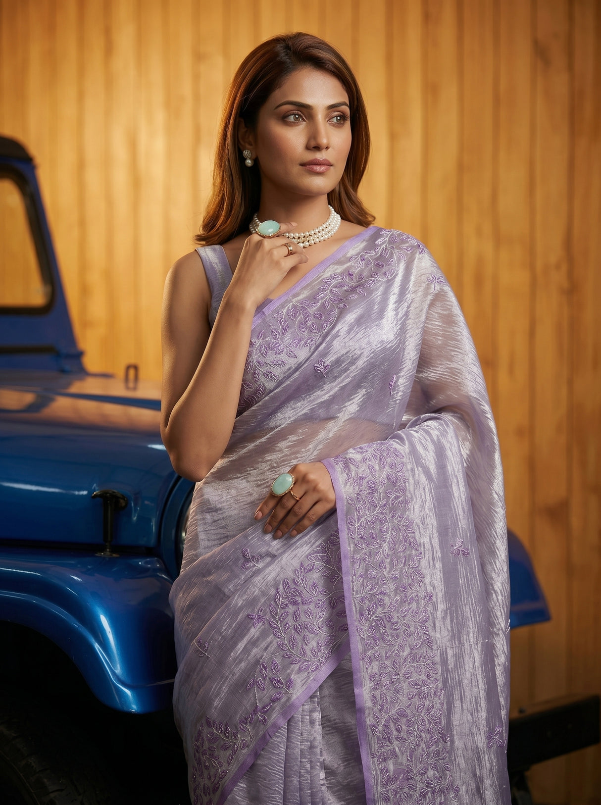 MIMOSA Saree Saree — pose 10 styling detail