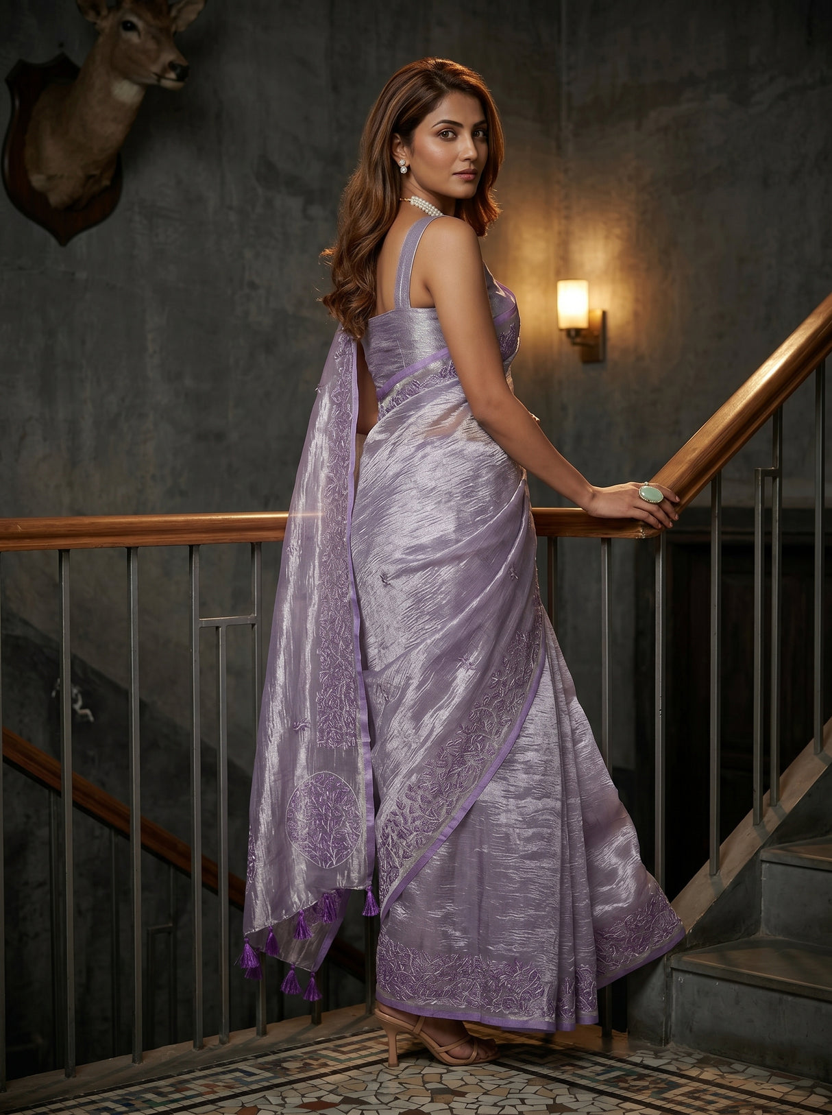 MIMOSA Saree Saree — pose 7 styling detail