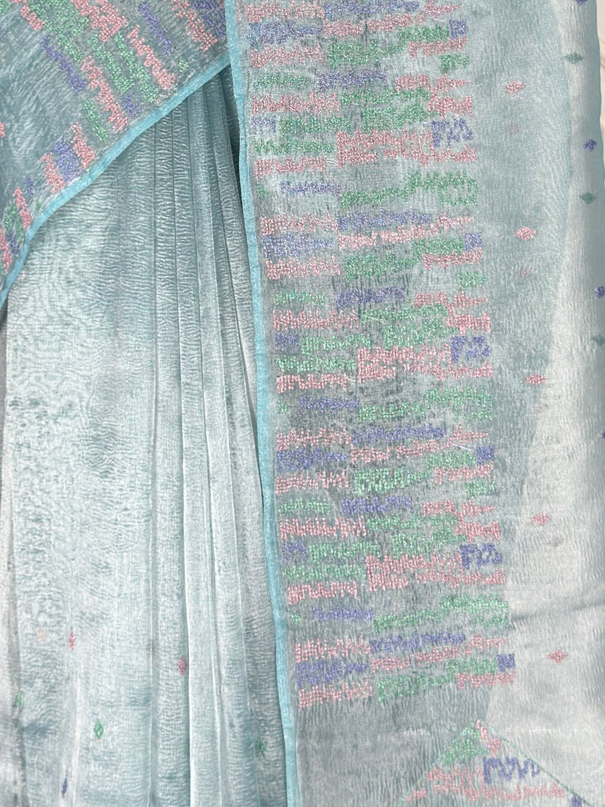 MIMOSA Sapphire Saree Saree — fleets shot full lifestyle