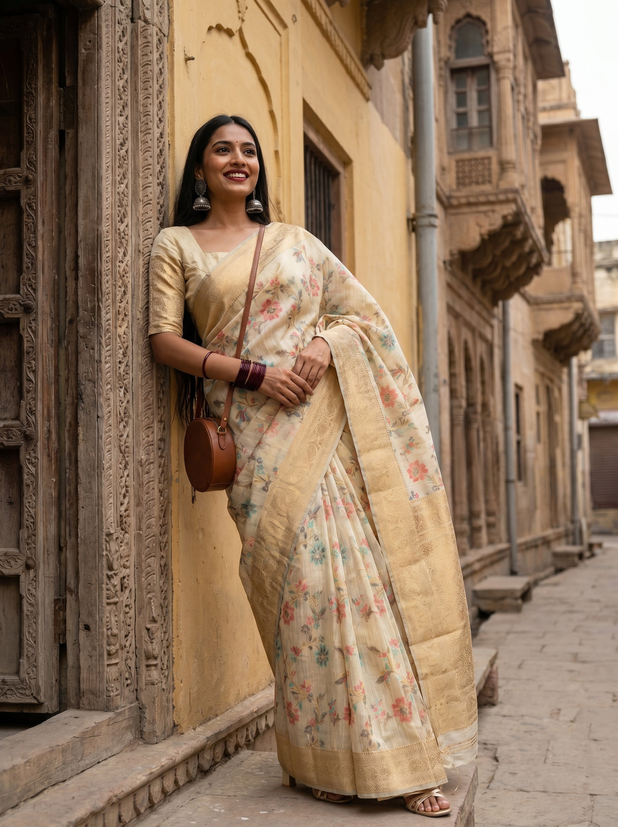 MIMOSA Saree Saree β pose 9 styling detail
