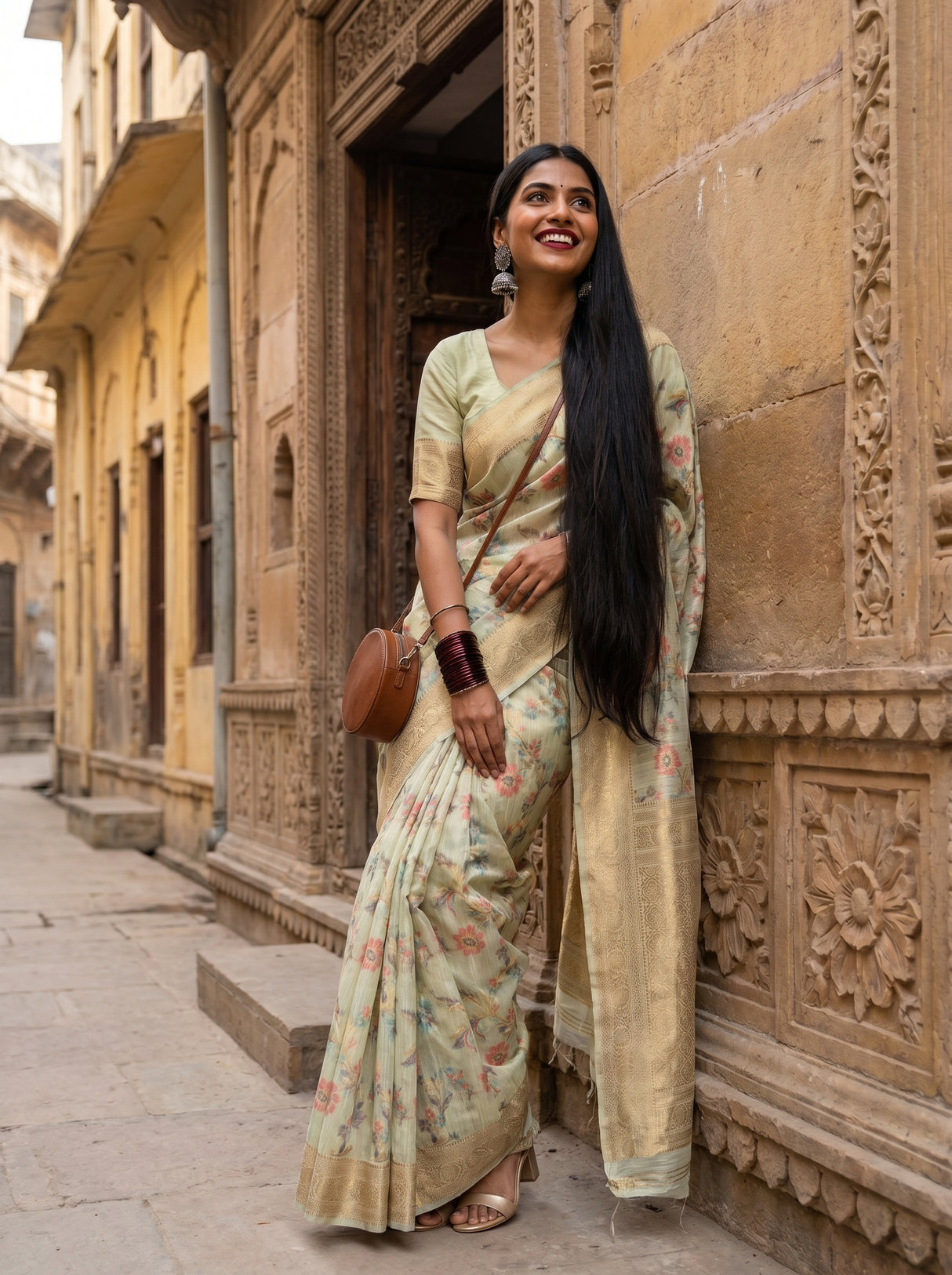 MIMOSA Saree Saree β pose 9 styling detail