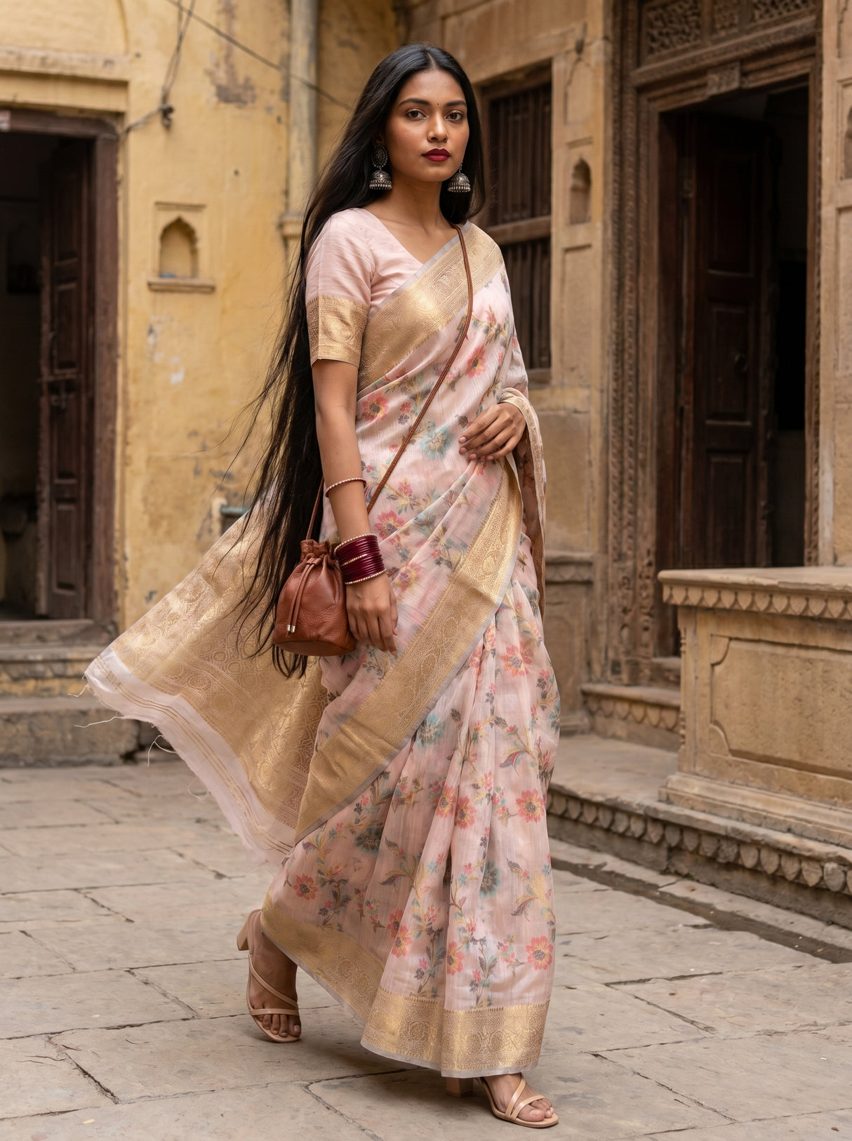 MIMOSA Saree Saree β pose 7 styling detail