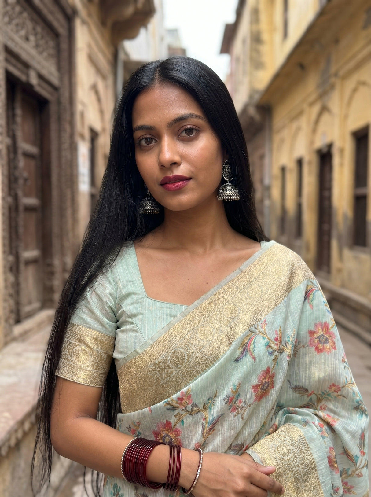 MIMOSA Saree Saree β pose 10 styling detail