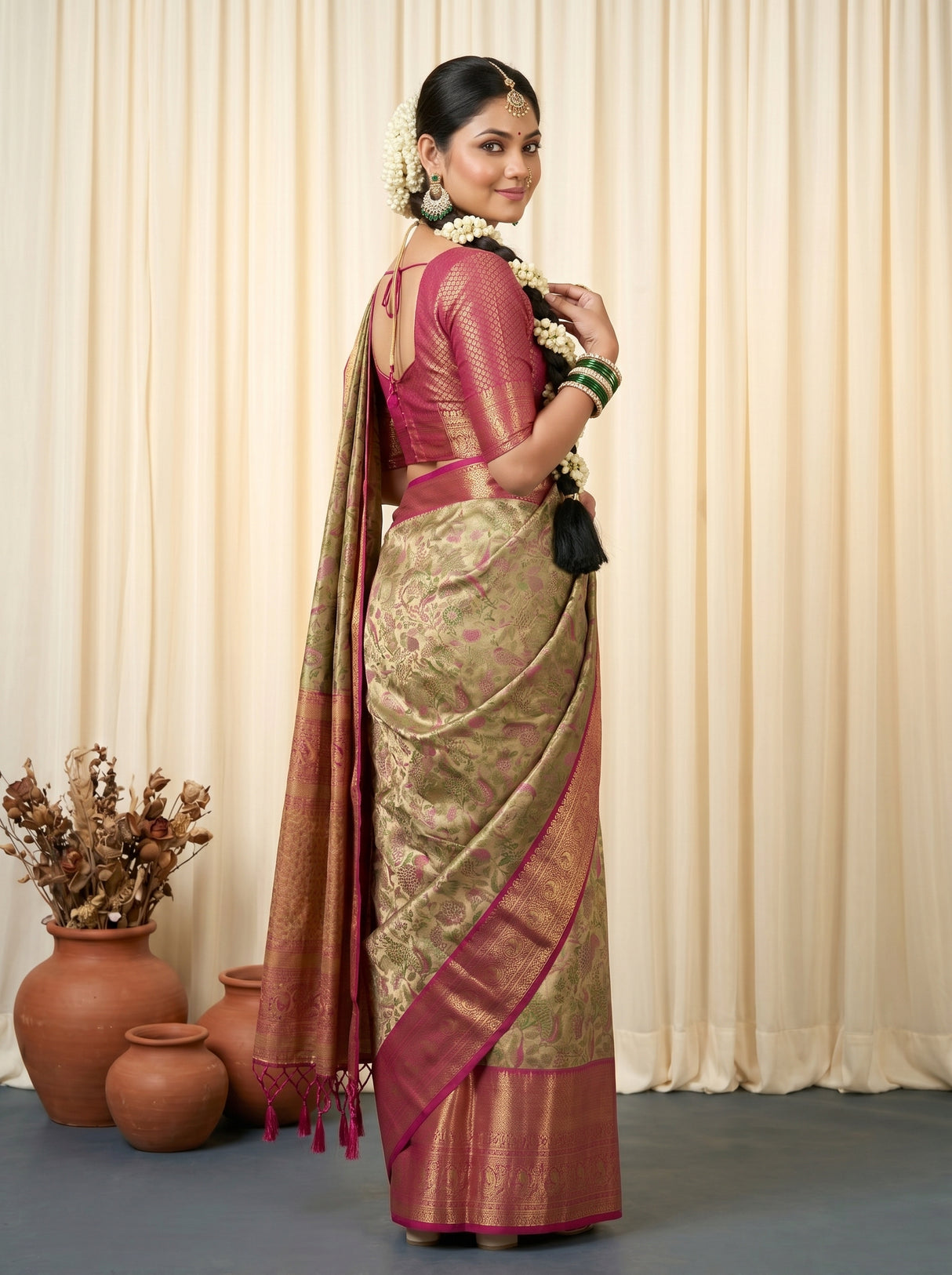 MIMOSA Saree Saree — pose 7 styling detail