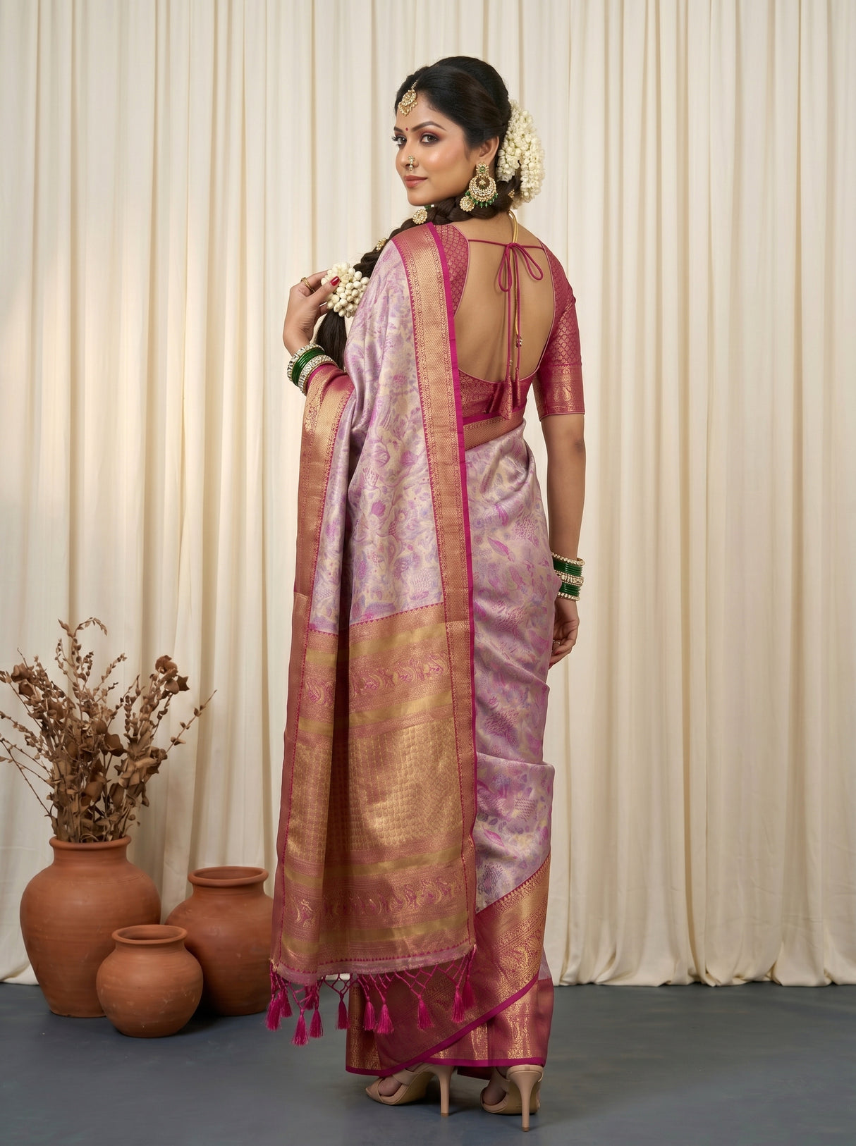 MIMOSA Saree Saree — pose 7 styling detail