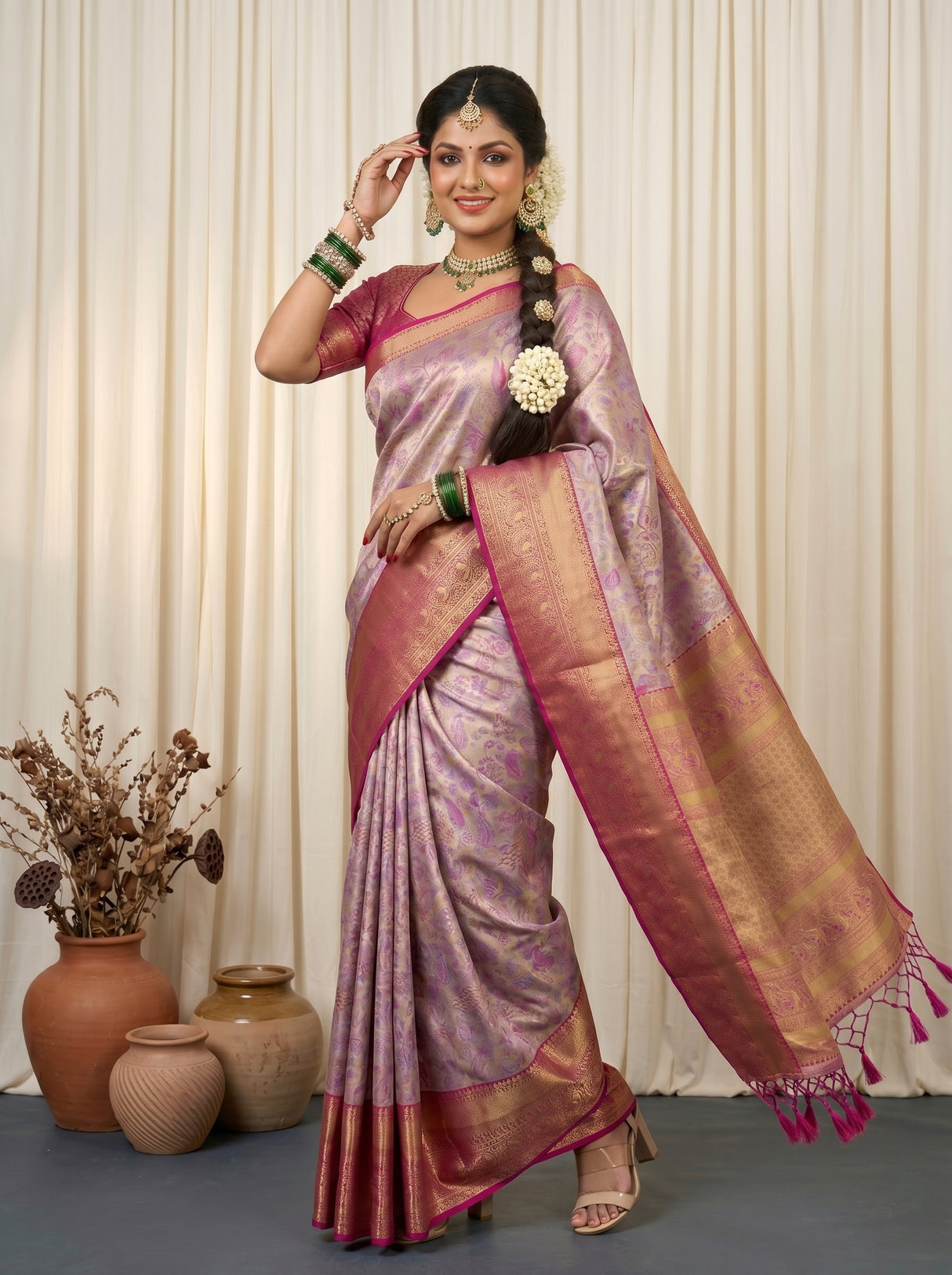 MIMOSA Saree Saree — pose 9 styling detail