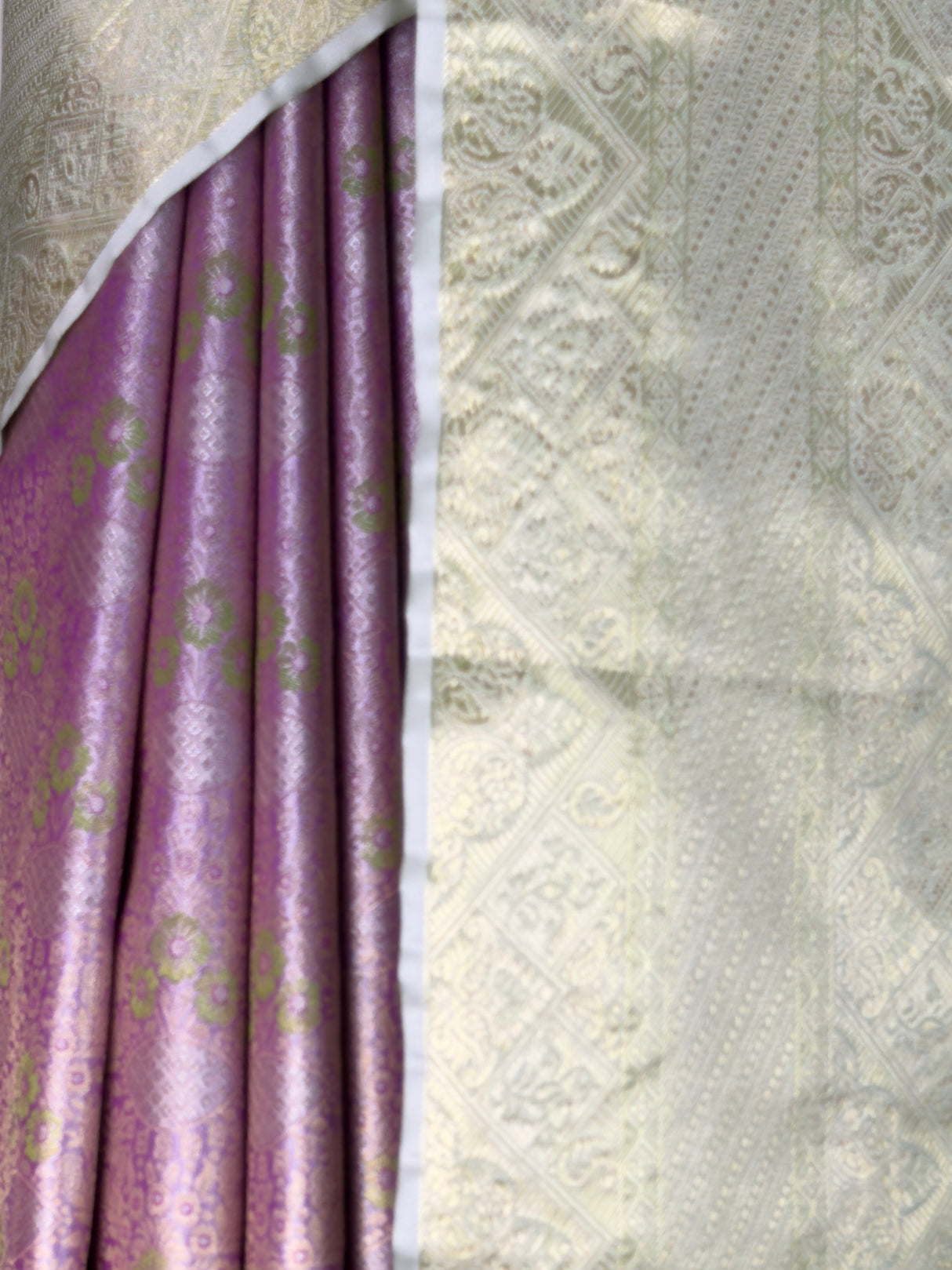 MIMOSA Magenta Kanjivaram Art Silk Saree — fleets shot full lifestyle