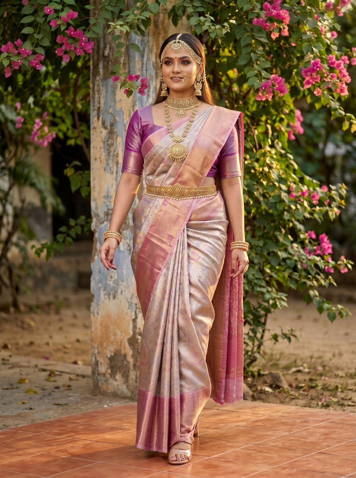 MIMOSA Saree Saree — pose 6 styling detail
