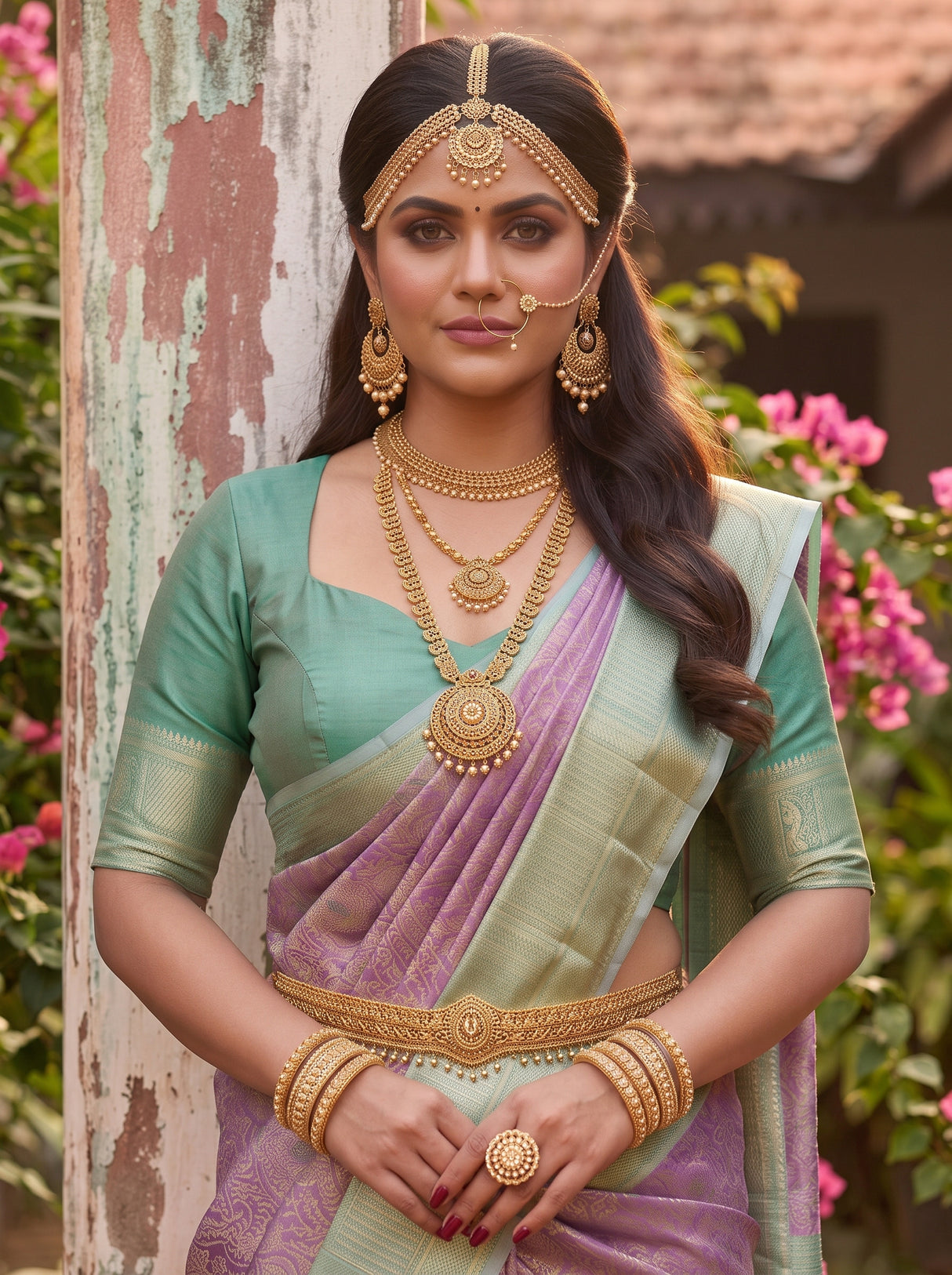 MIMOSA Saree Saree — pose 10 styling detail