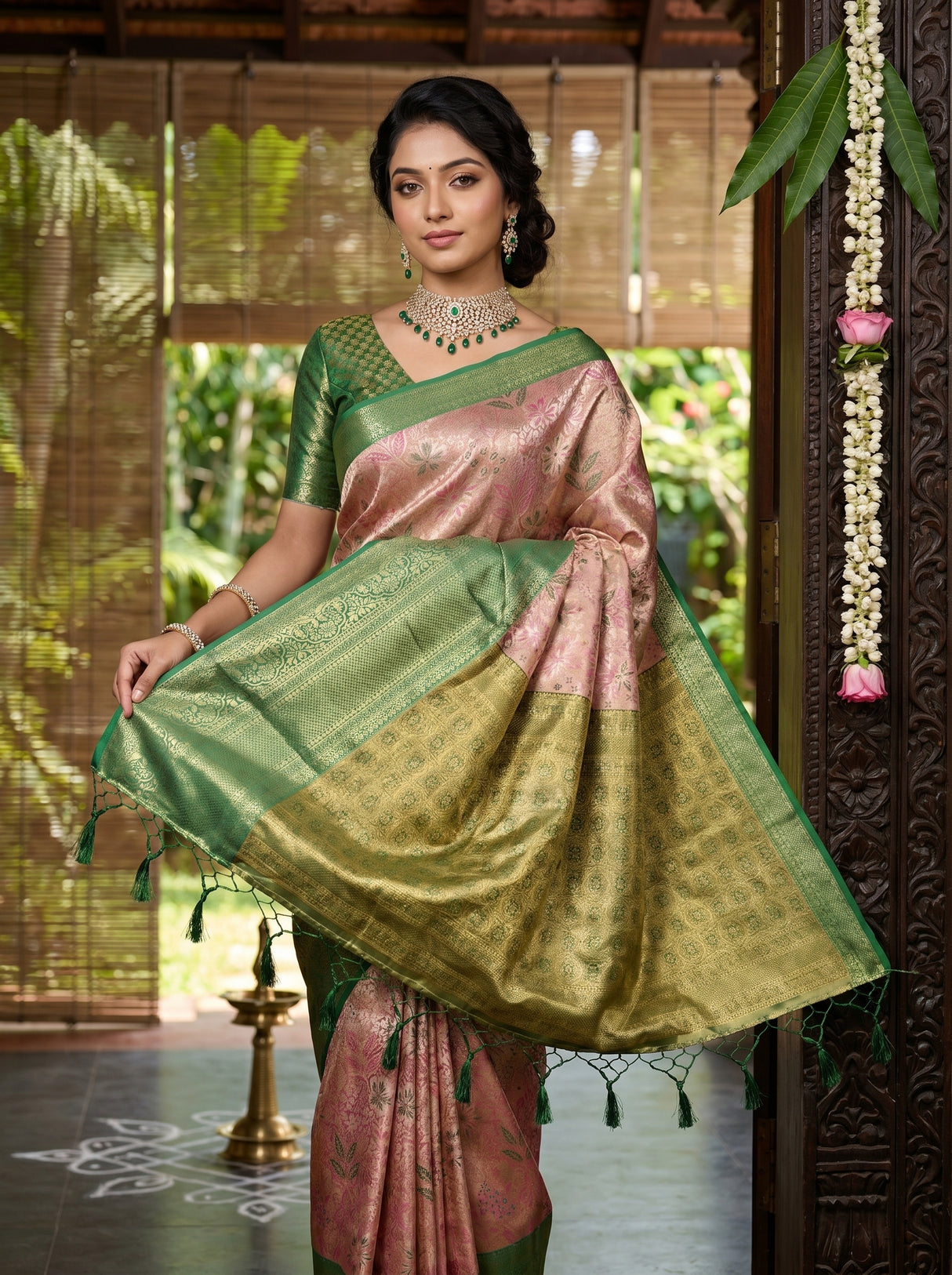 MIMOSA Saree Saree β pose 6 styling detail