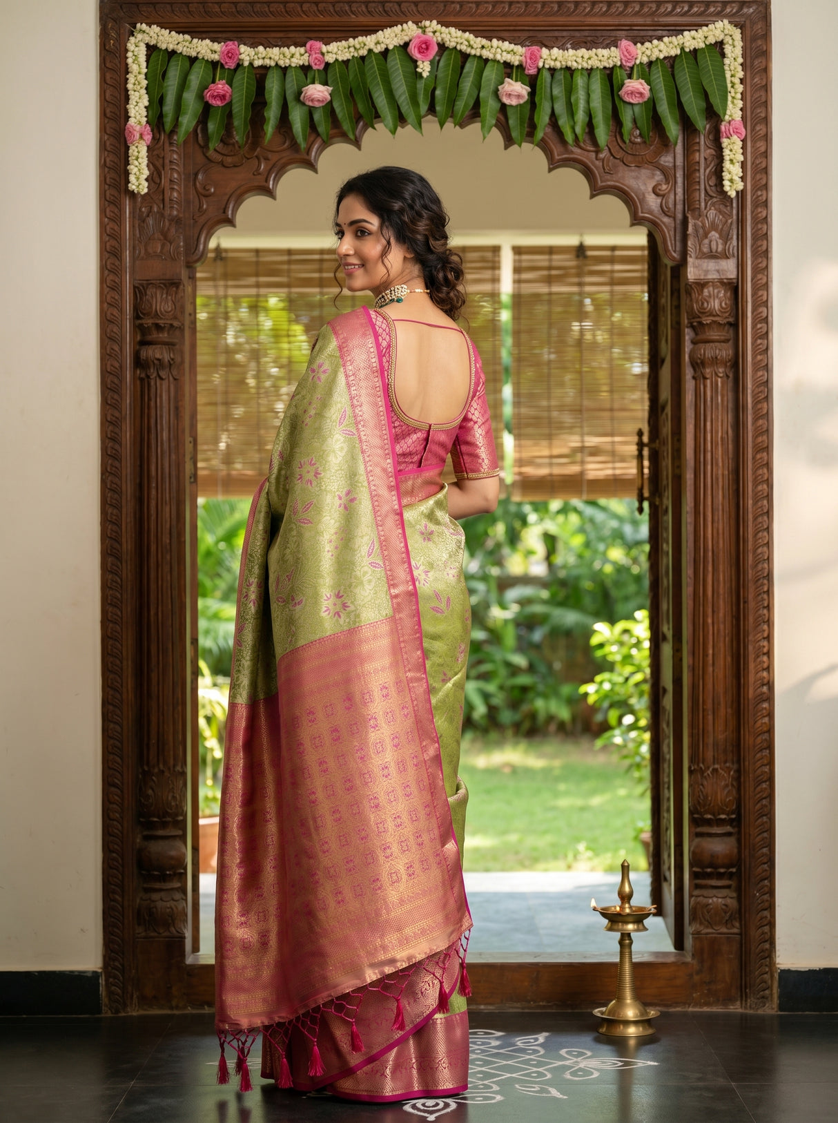 MIMOSA Saree Saree β pose 9 styling detail