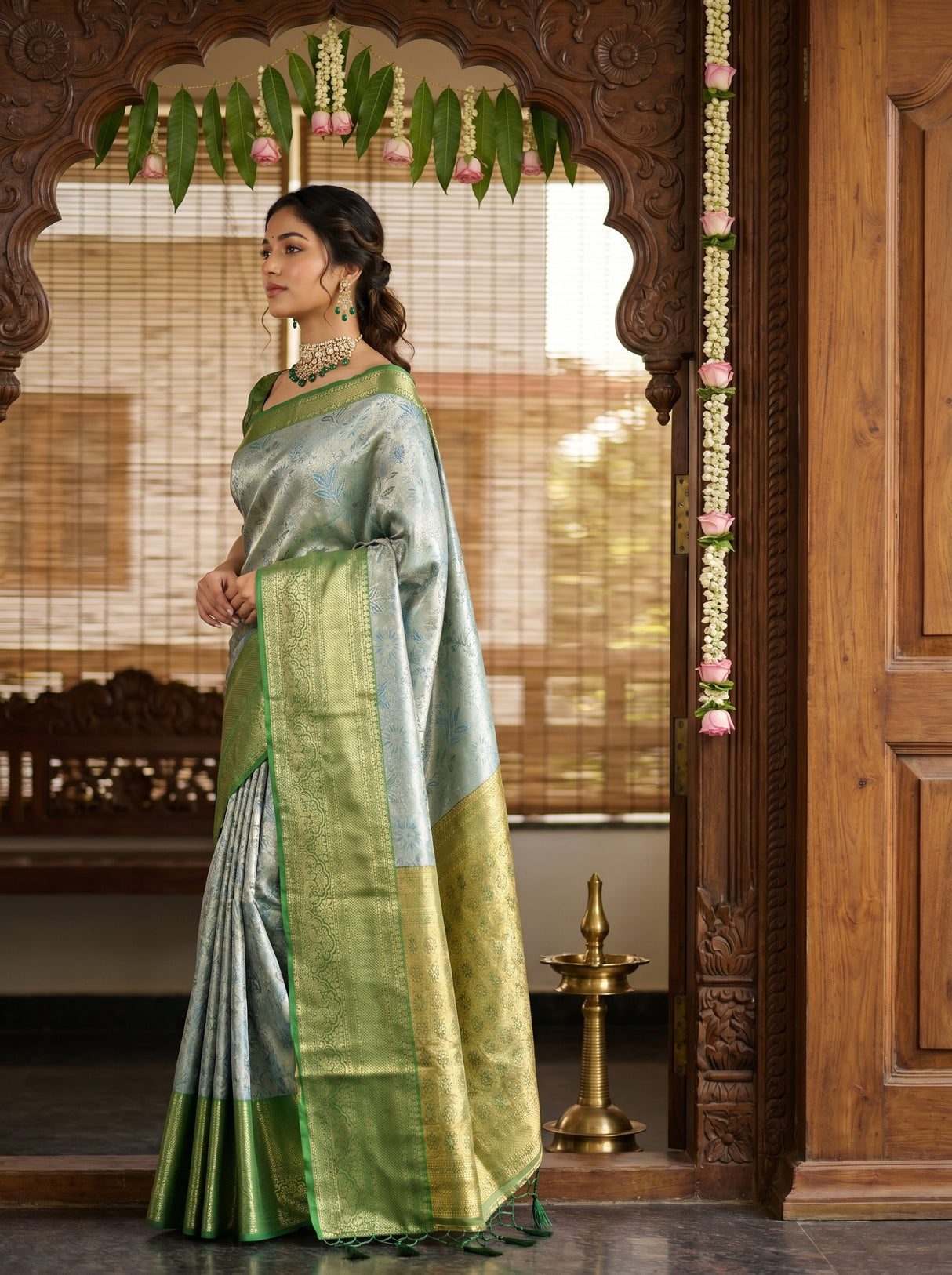 MIMOSA Saree Saree β pose 3 styling detail
