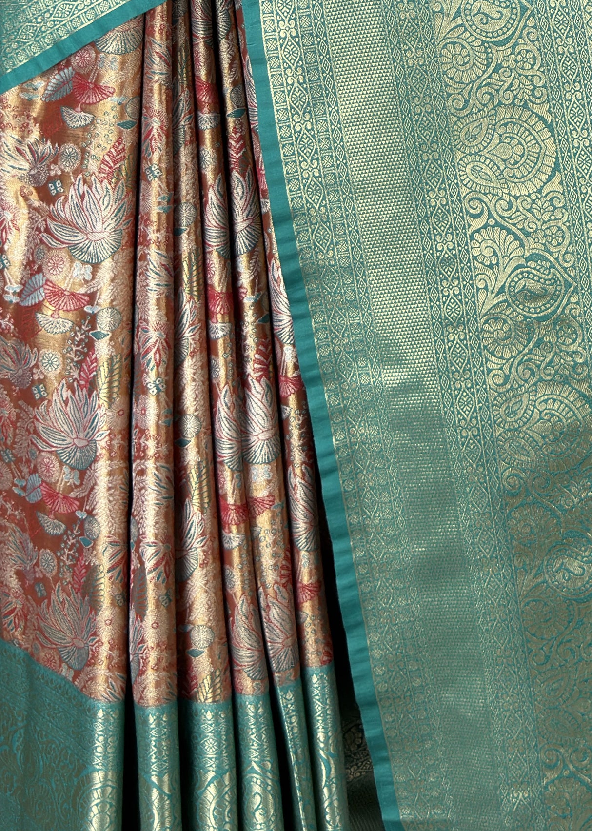 MIMOSA Maroon Kanjivaram Art Silk Saree β fleets shot full lifestyle