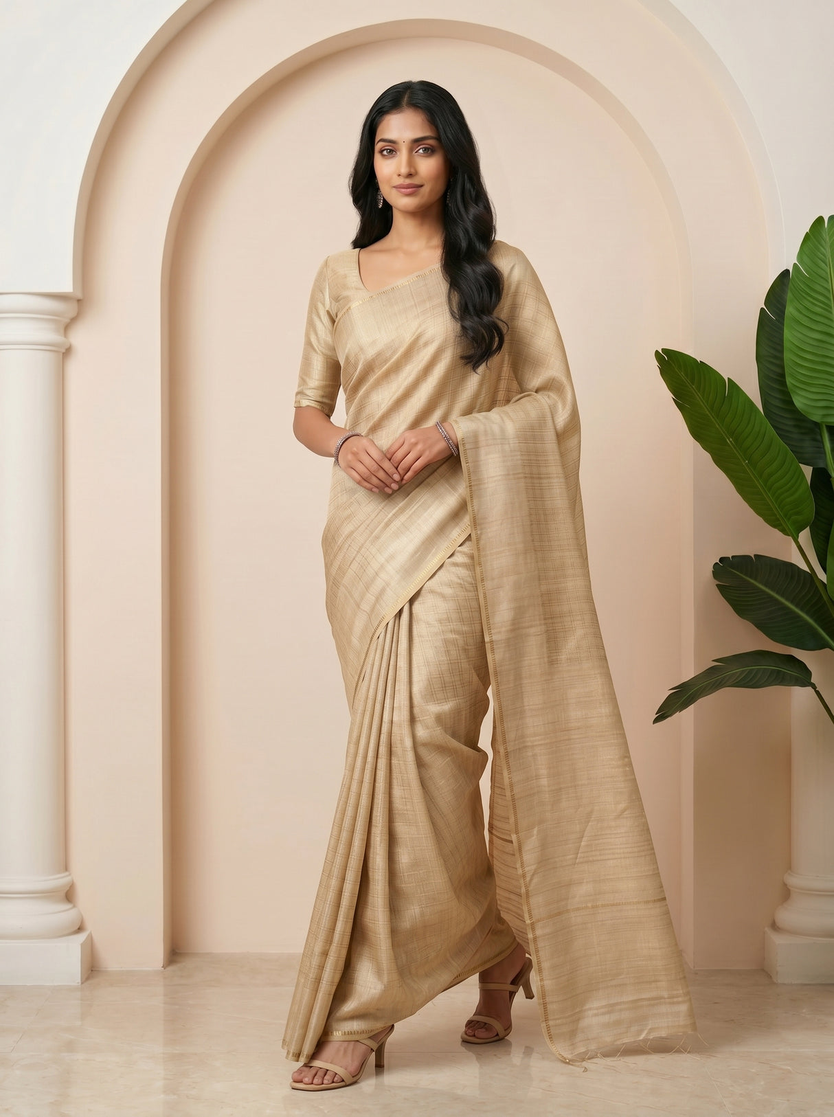 MIMOSA Saree Saree — pose 6 styling detail