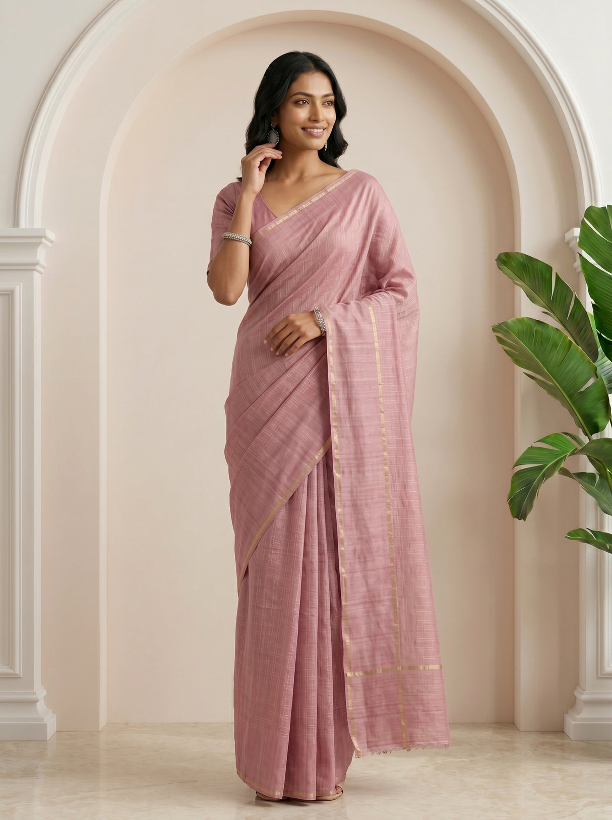MIMOSA Saree Saree — pose 9 styling detail