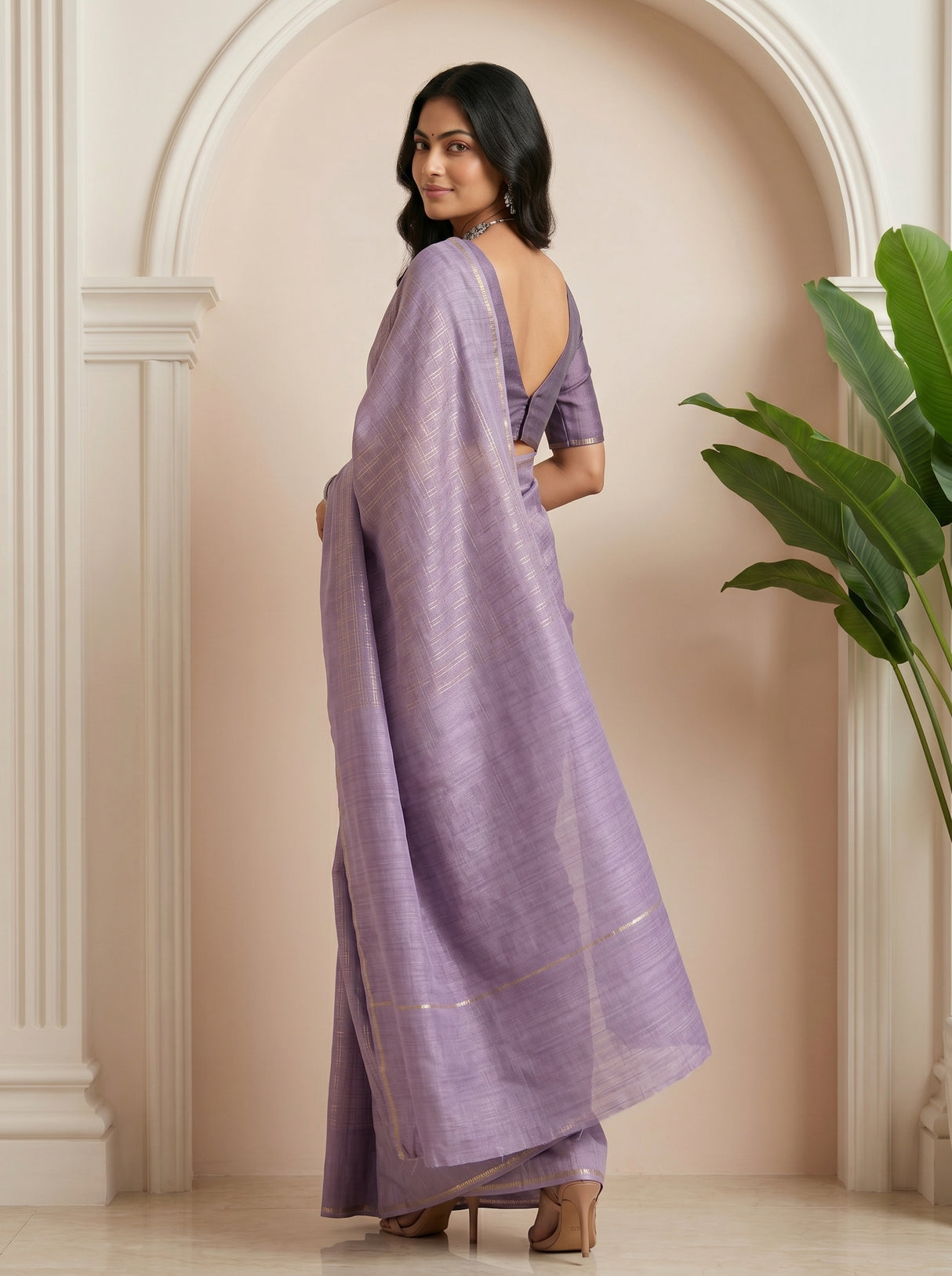 MIMOSA Saree Saree — pose 9 styling detail